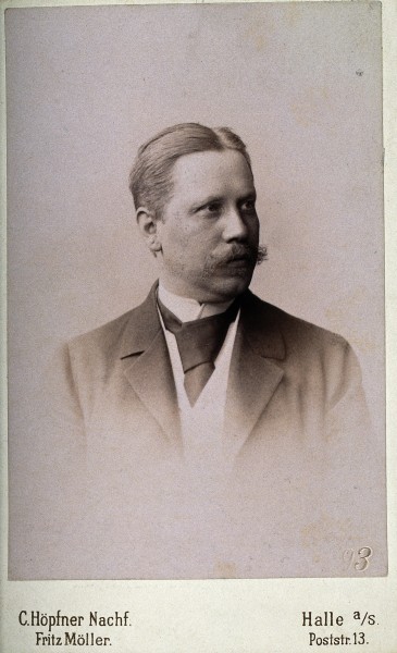 Max Oberst. Photograph by C. Höpfner. Wellcome V0026927