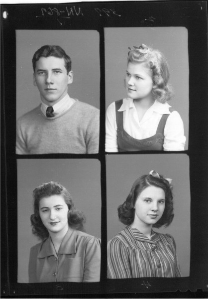 McGuffey High School yearbook portraits 1941 (3192576526)