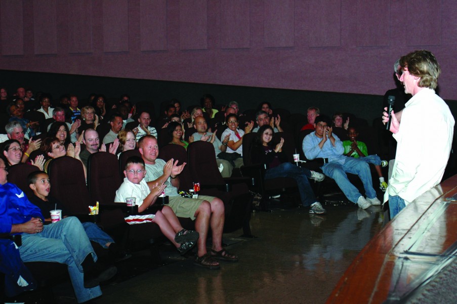 Michael Bay at Holloman AFB screening of Transformers 2007-06-29 2