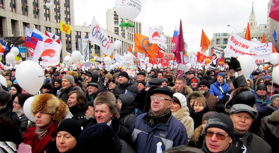 Moscow rally 24 December 2011, Sakharov Avenue -2