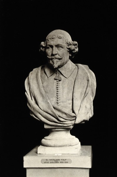Nicolaas Tulp. Photograph, 1927, after a terracotta bust by Wellcome V0028805