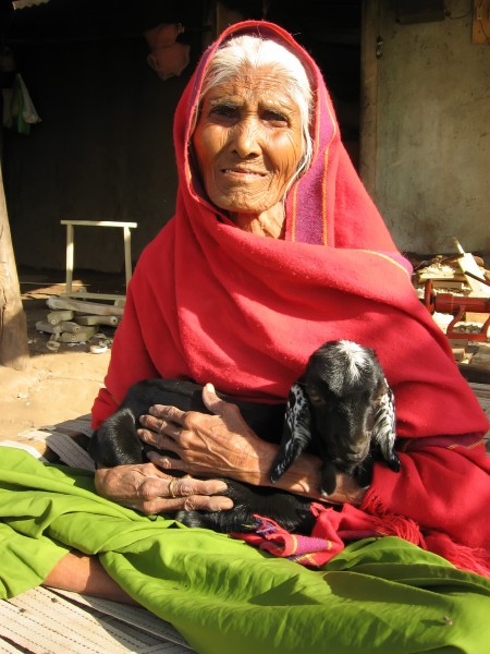 Old Indian woman