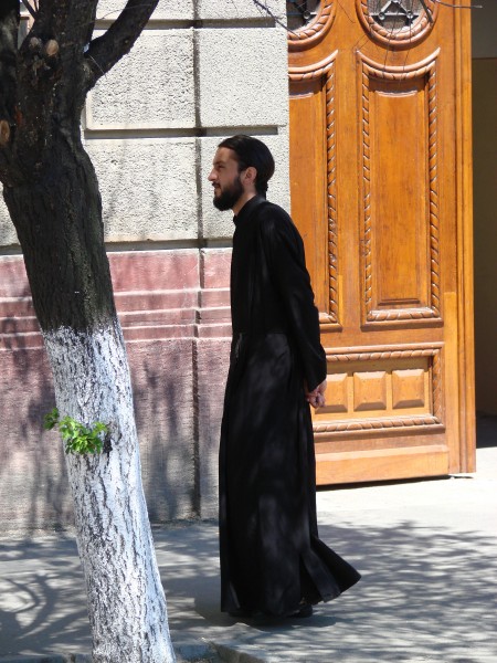 Priest in Sibiu - Romania