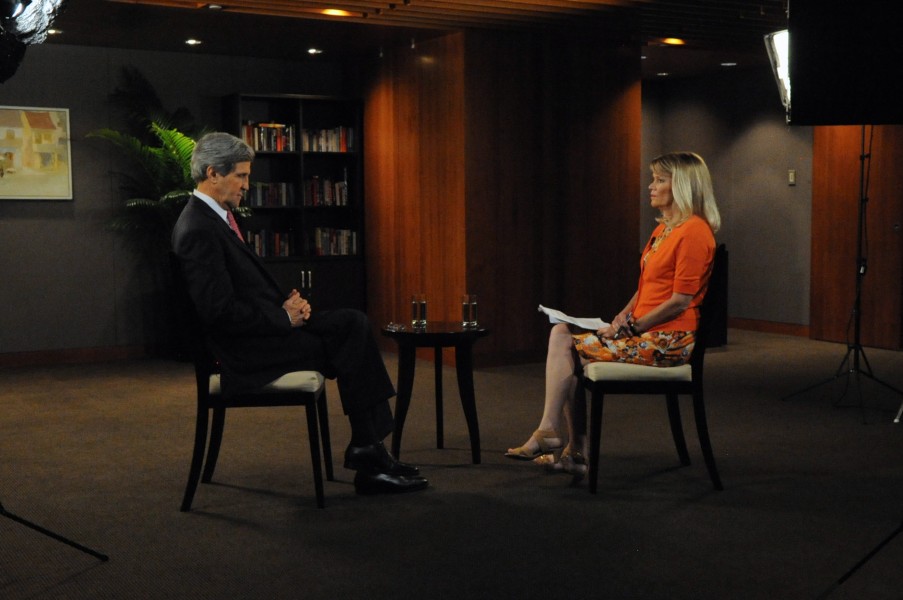 Secretary Kerry Sits For Interview With ABC's Raddatz (11375194844)