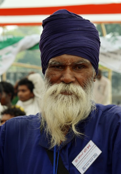 Sikh man, Agra 01