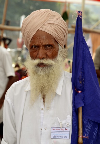 Sikh man, Agra 08