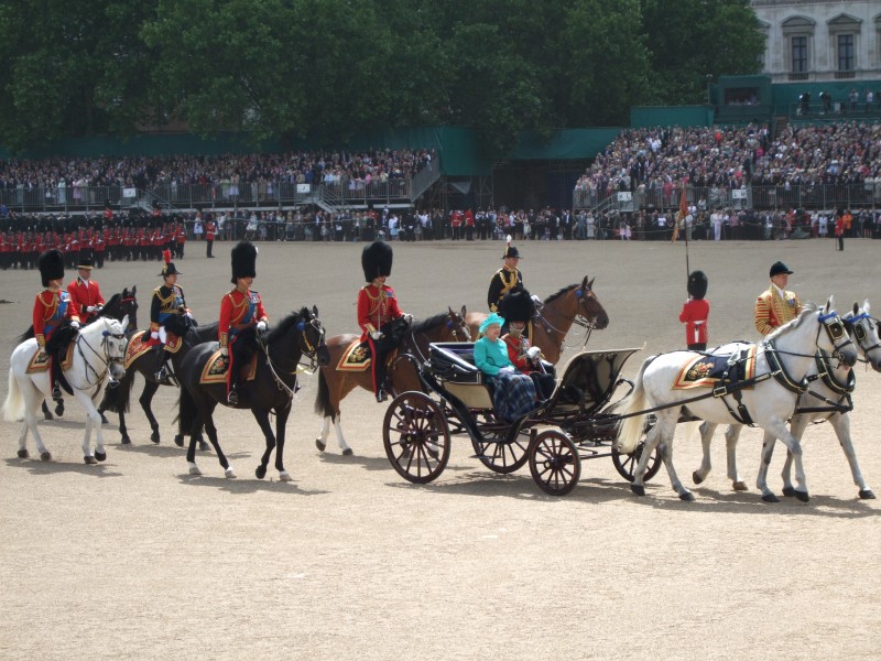 Trooping the Colour Departure