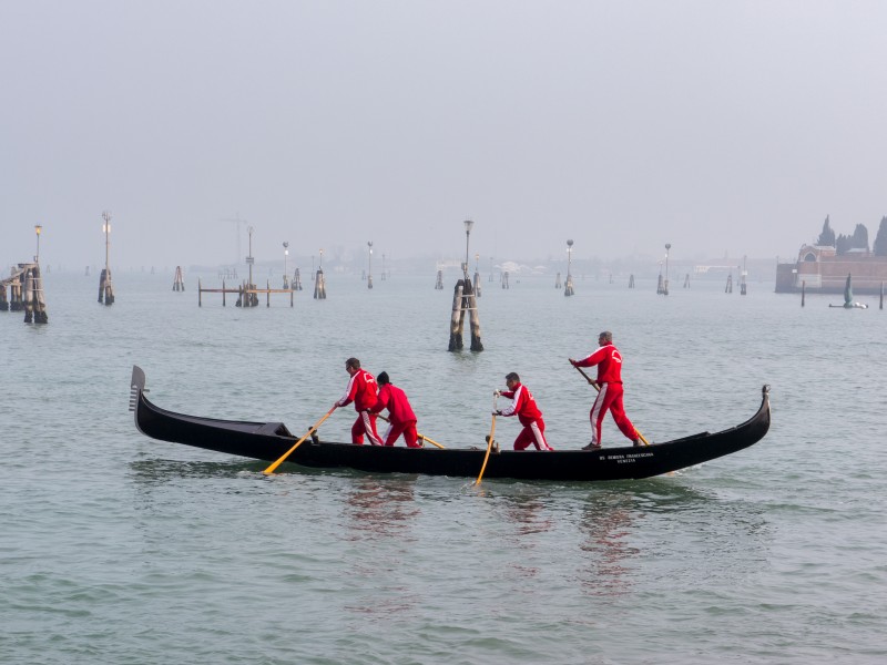 Venedig Gondola rowing 1010278