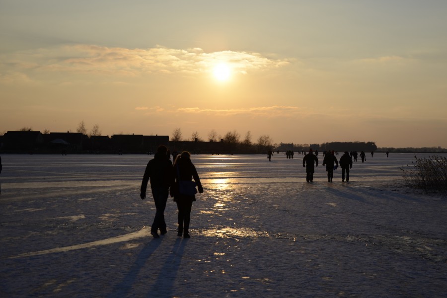 Walking on (frozen)water (6858795573)