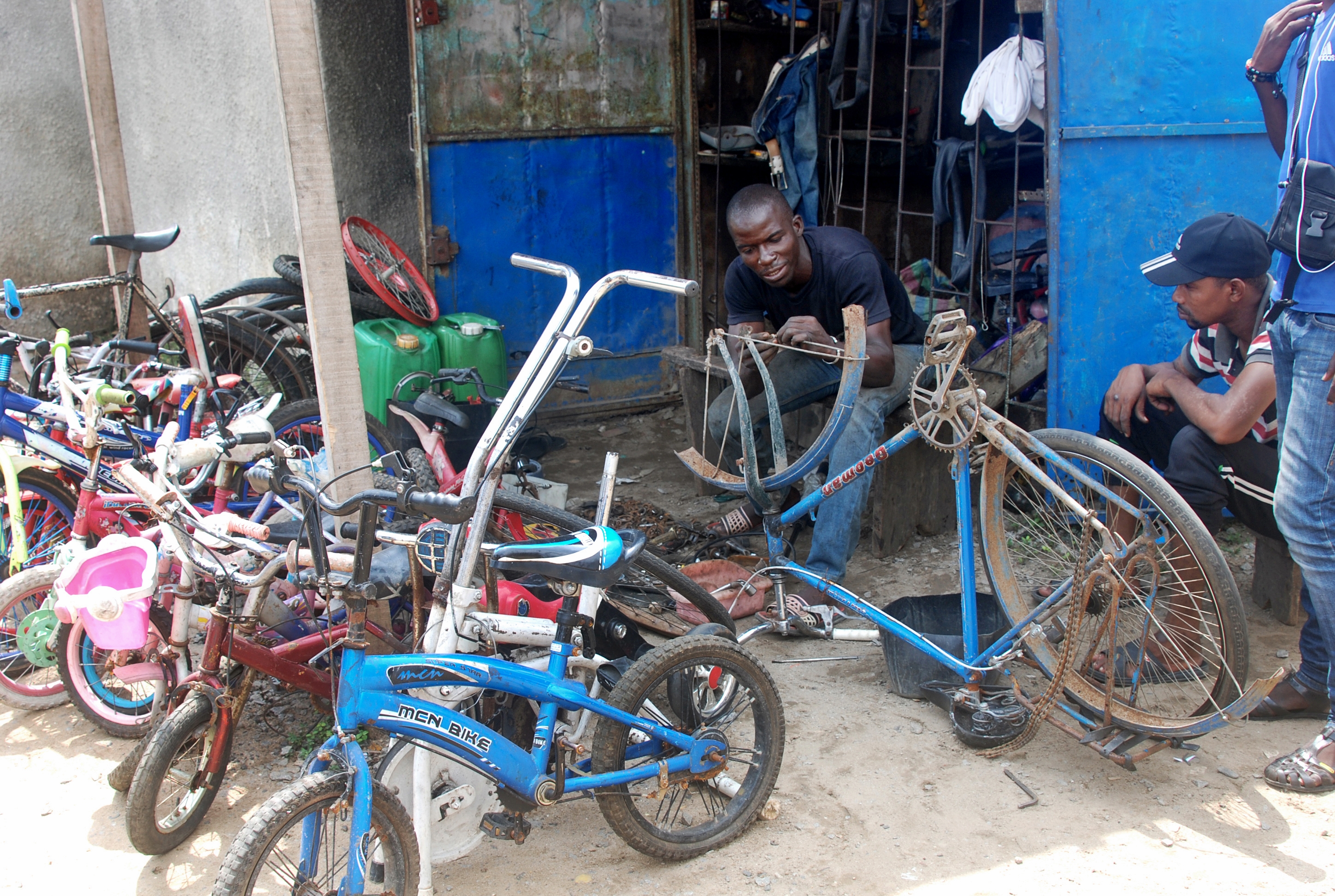 Réparateur de bicyclettes