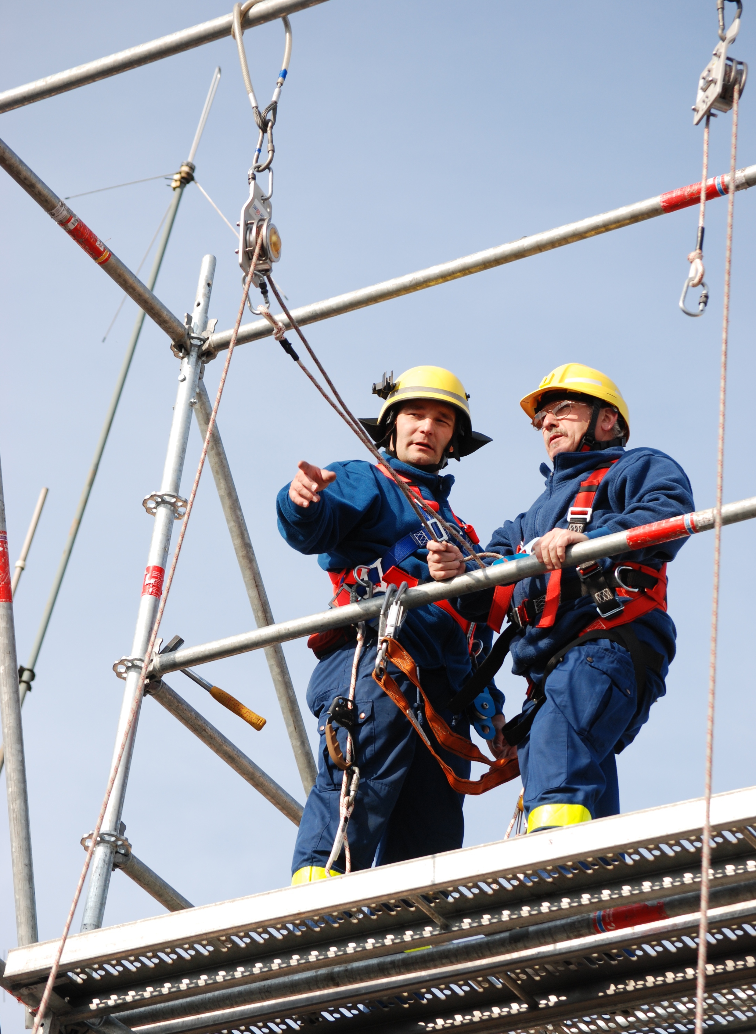 Rollgliss auf EGS Turm