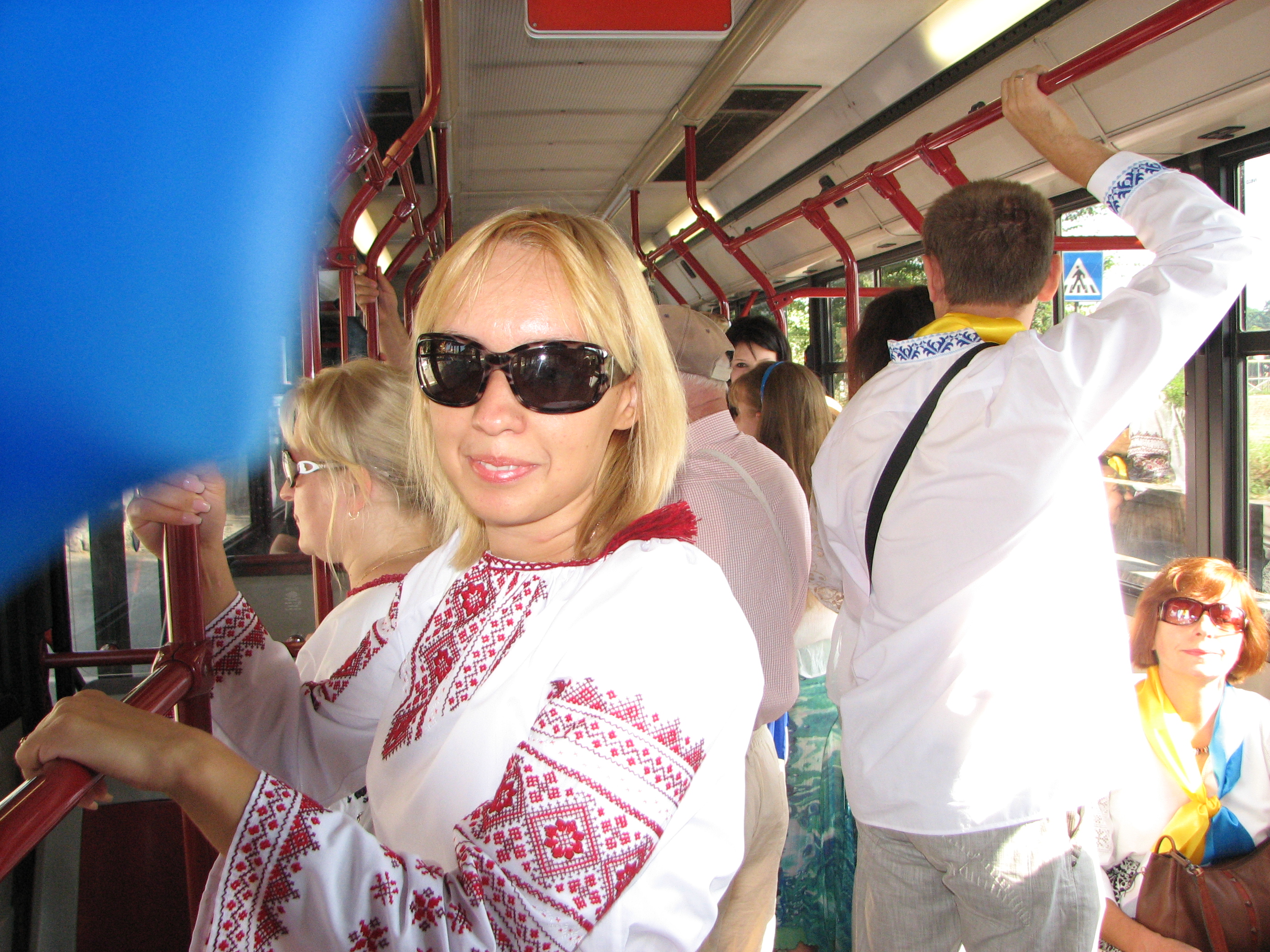 People in Rome, Italy, European Union, August 2011, picture 5.