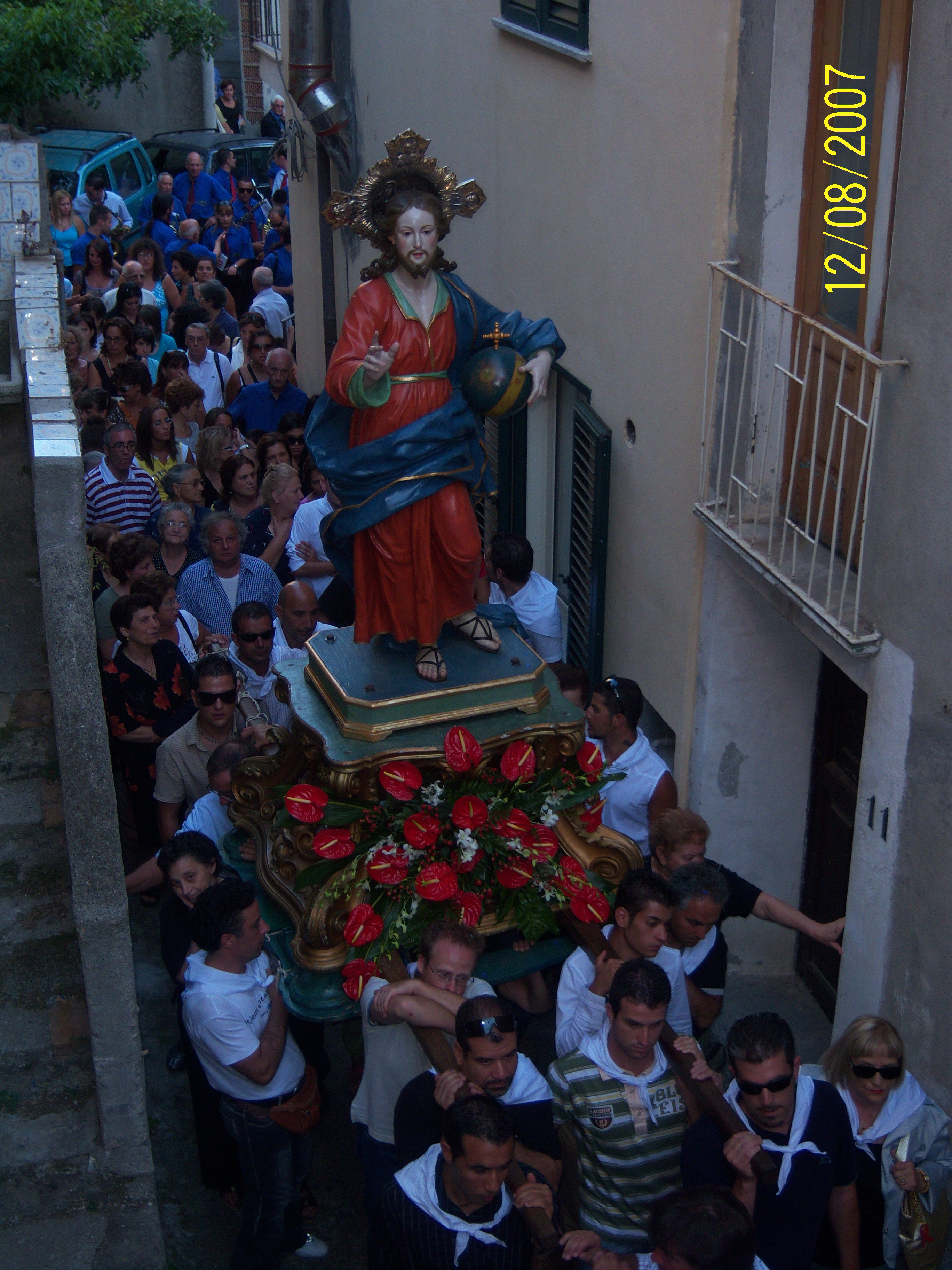 Santo nelle vinede