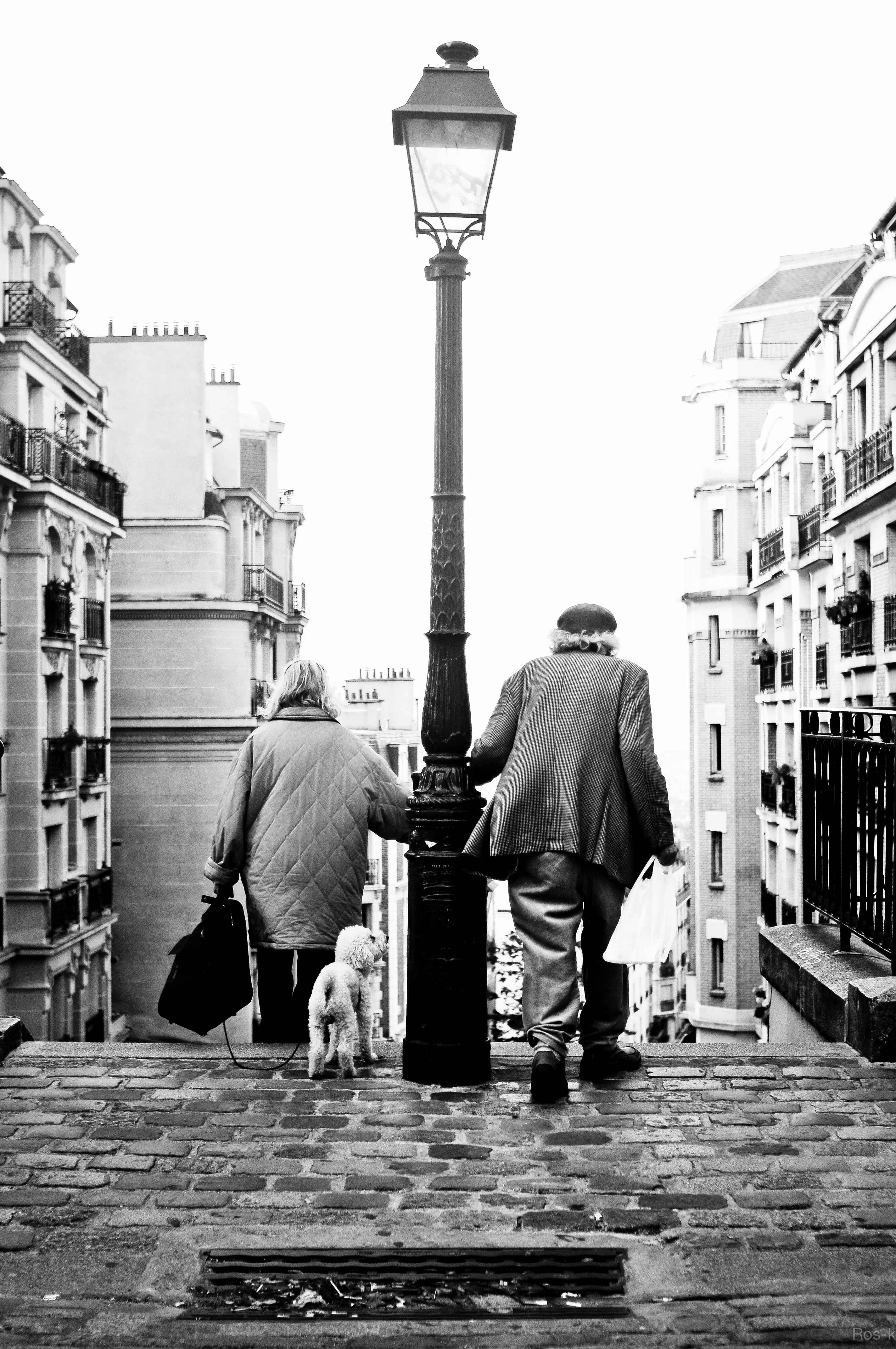 Scène parisienne, Montmartre, Paris, France