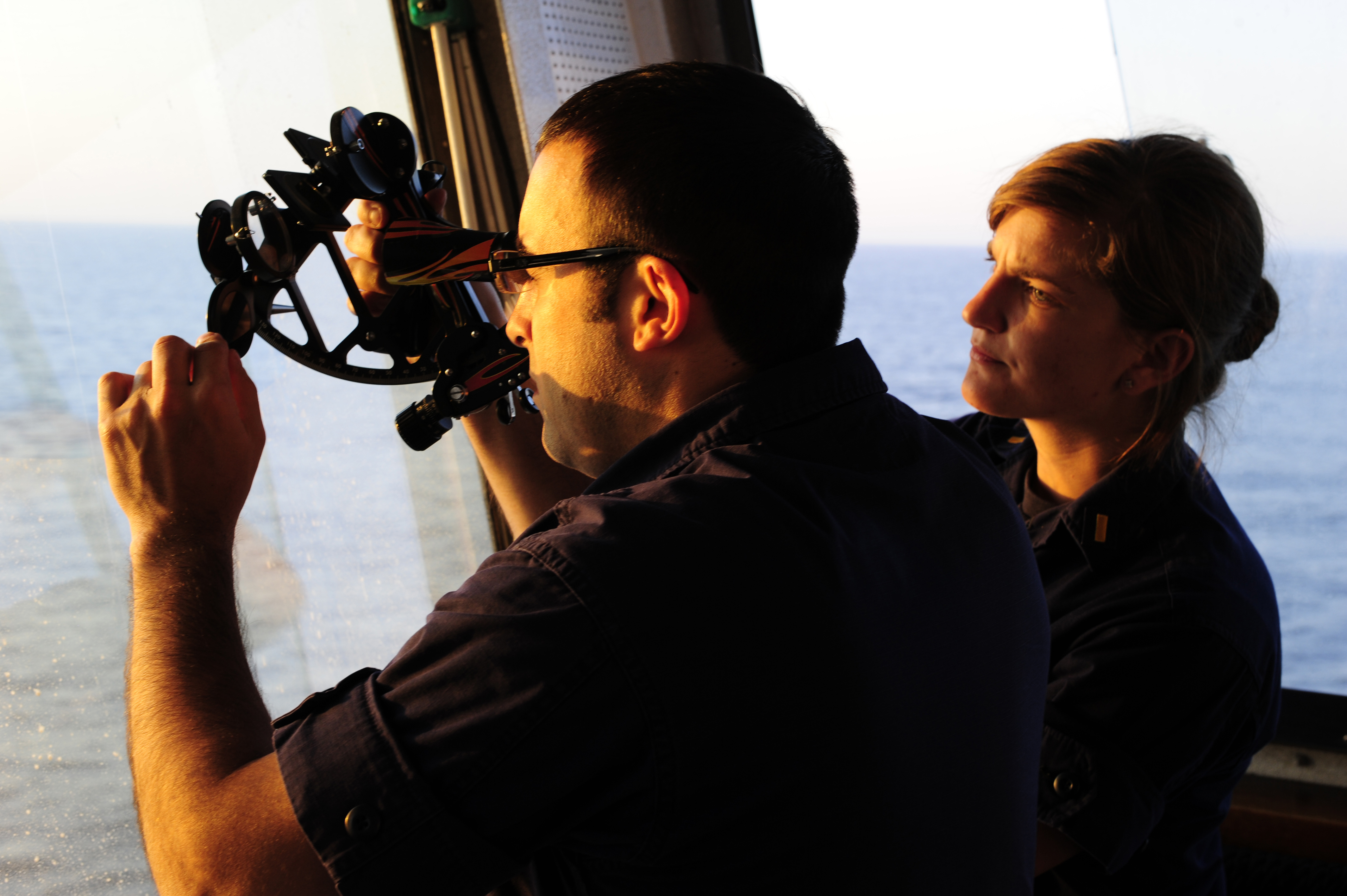 Sextant navigation -- 120415-G-GV559-064 Juniper Underway