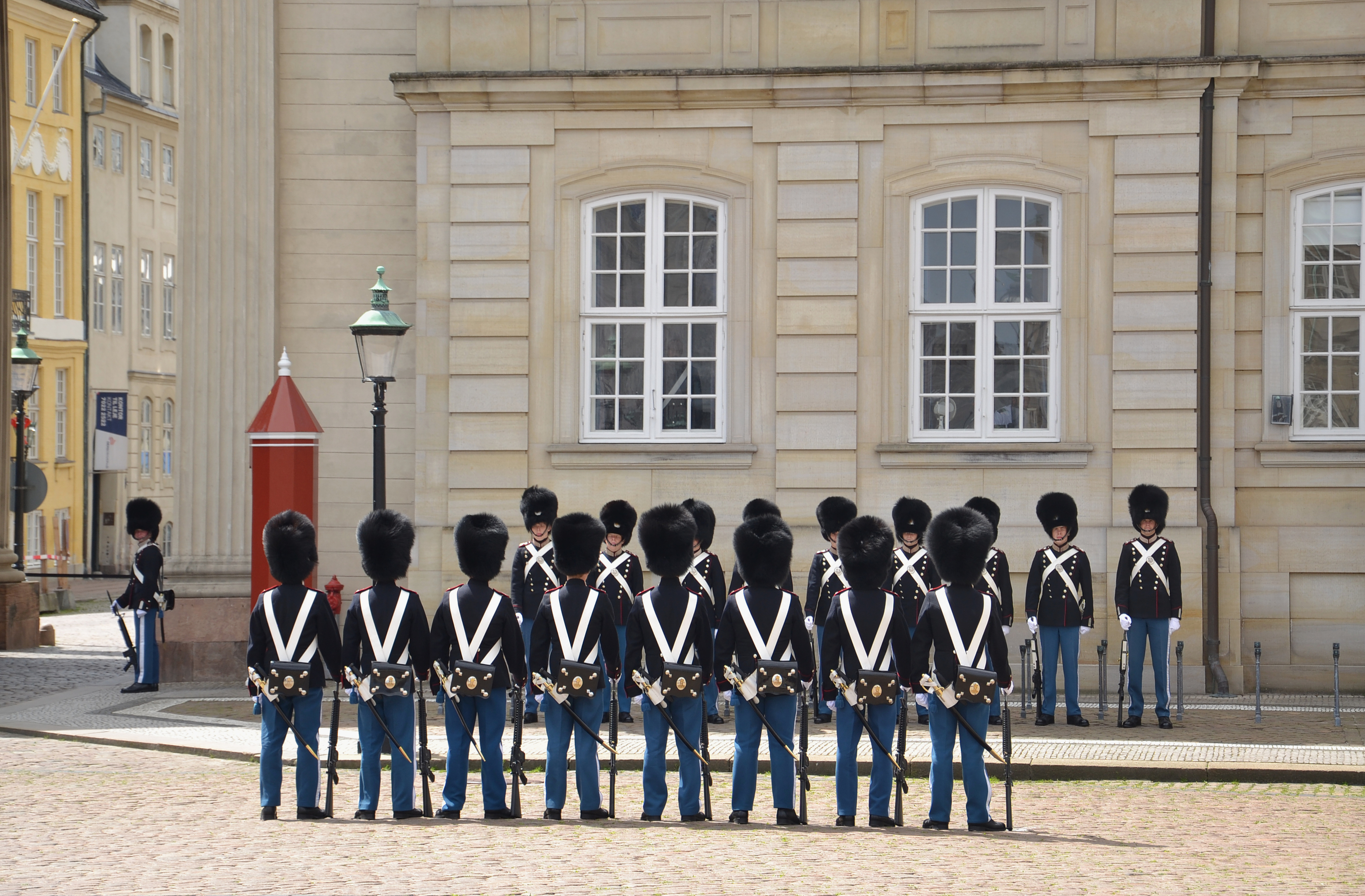 The Royal Life Guards (Den Kongelige Livgarde), Copenhagen