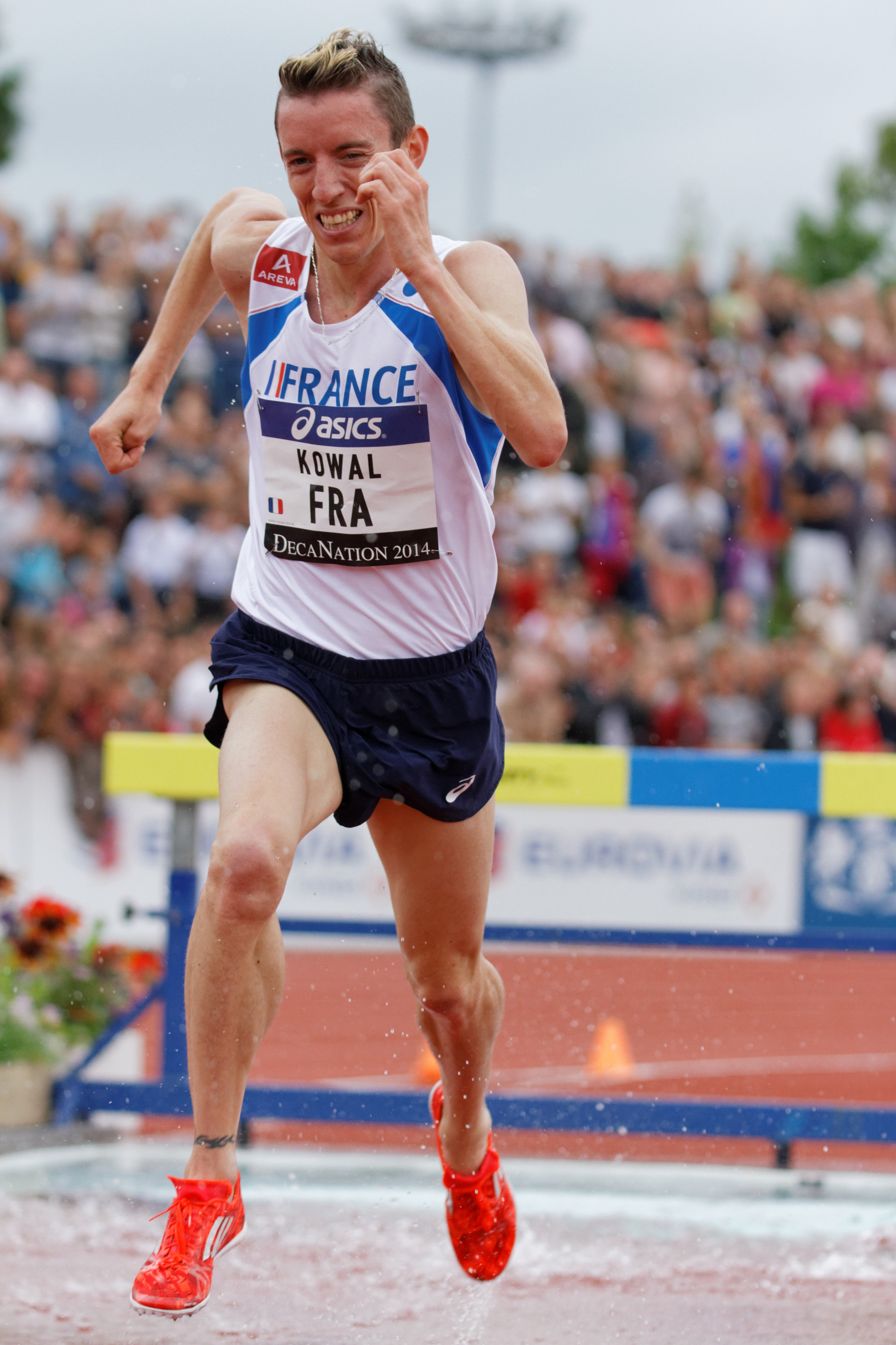 2014 DécaNation - 3000 m steeplechase 04