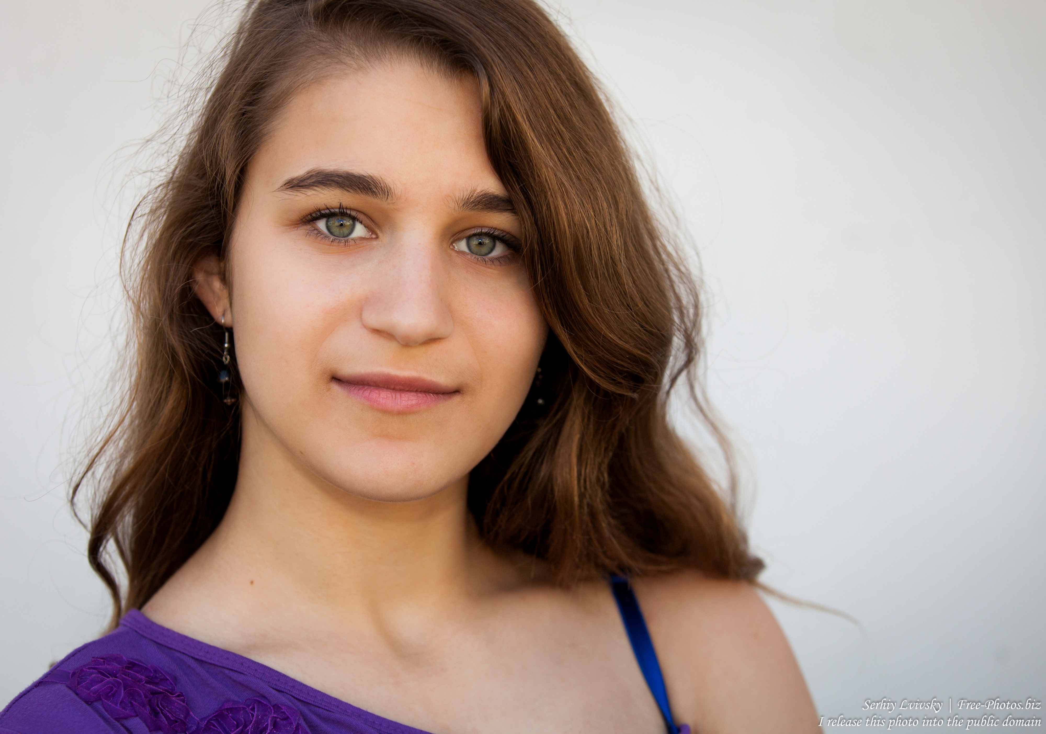 a cute brunette girl photographed in June 2015, picture 5