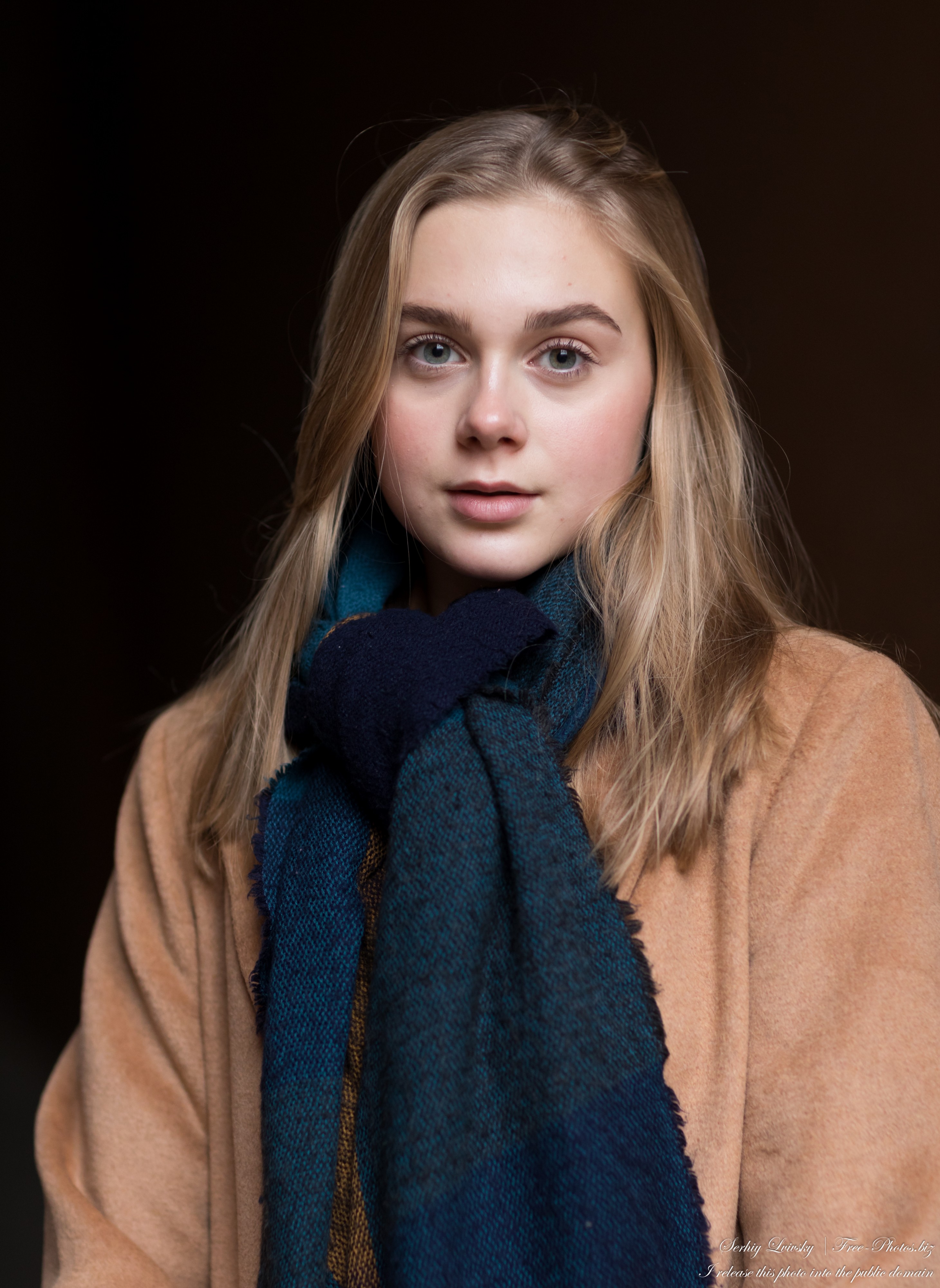 Emilia - a 15-year-old natural blonde Catholic girl photographed in November 2020 by Serhiy Lvivsky, picture 24