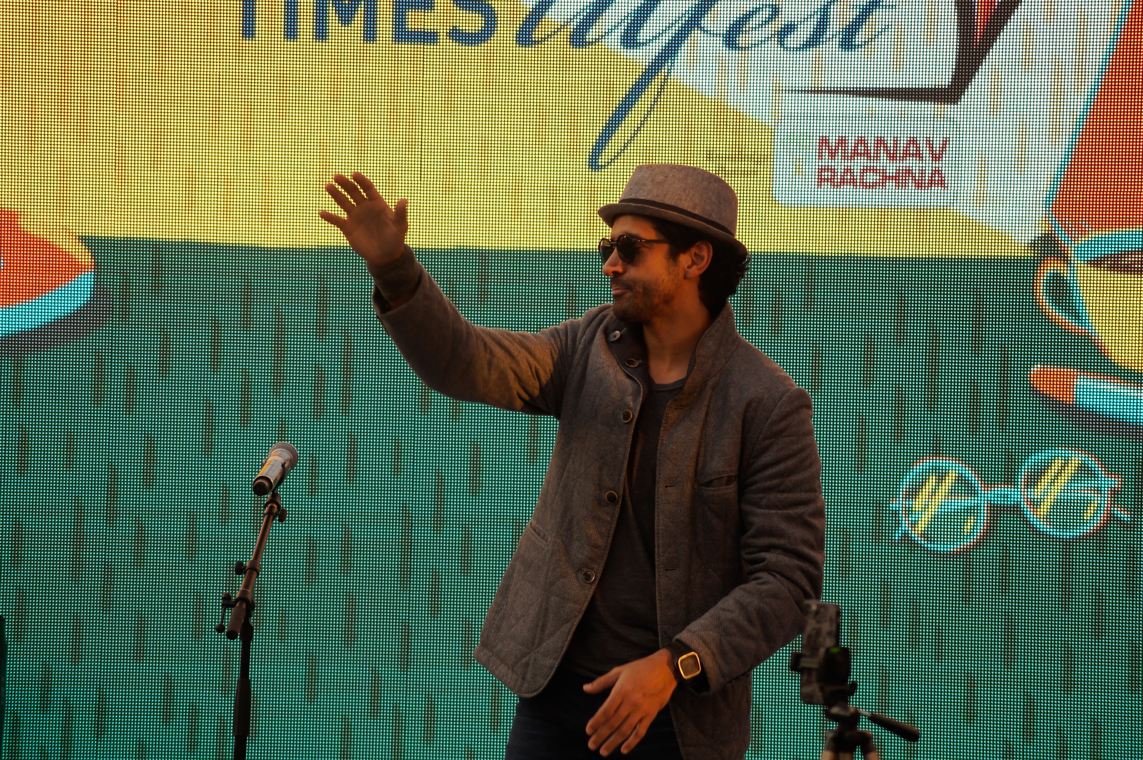 Farhan Akhtar - Times Litfest 2016, New Delhi