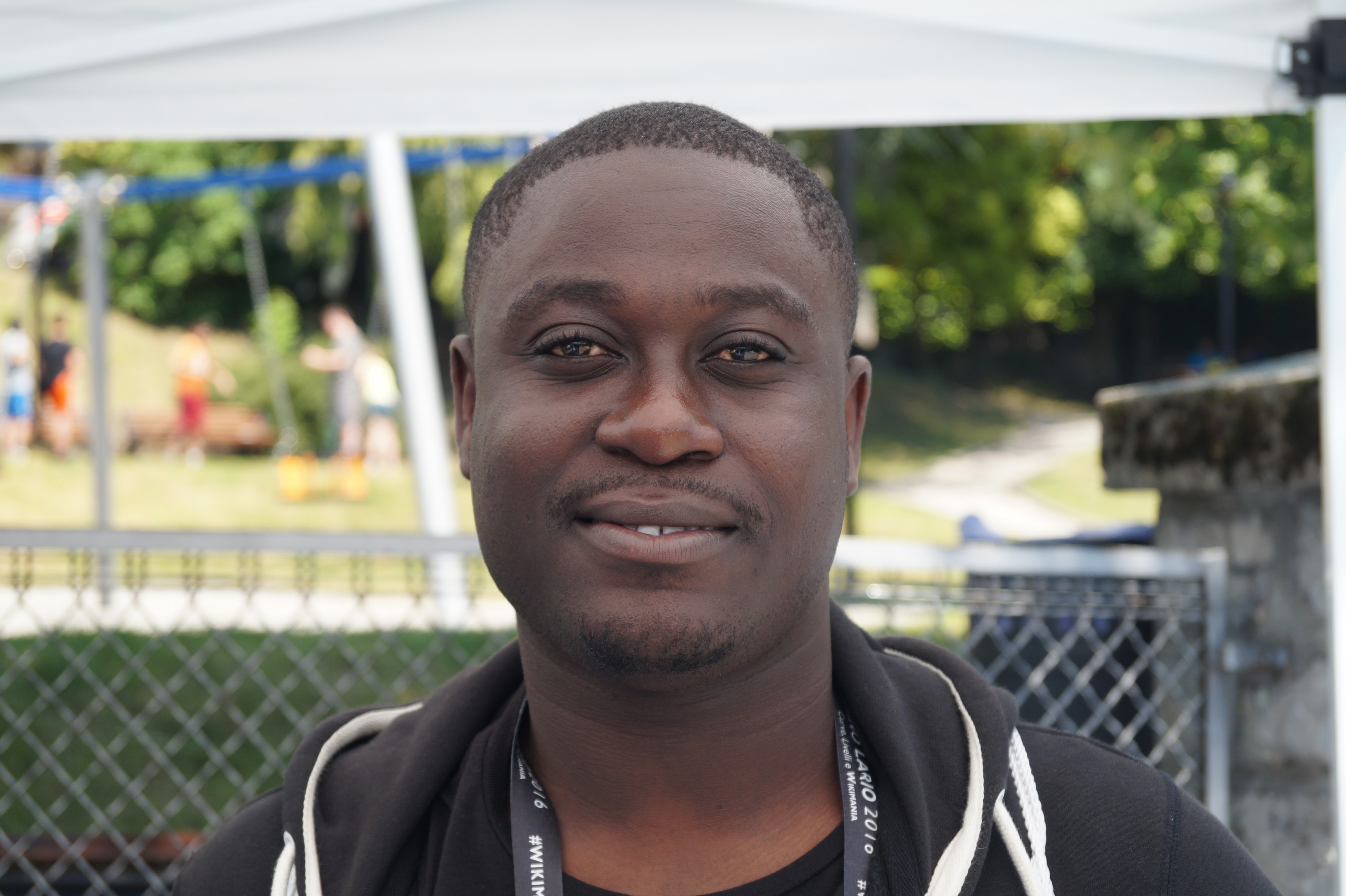 Felix Nartey at Wikimania 2016