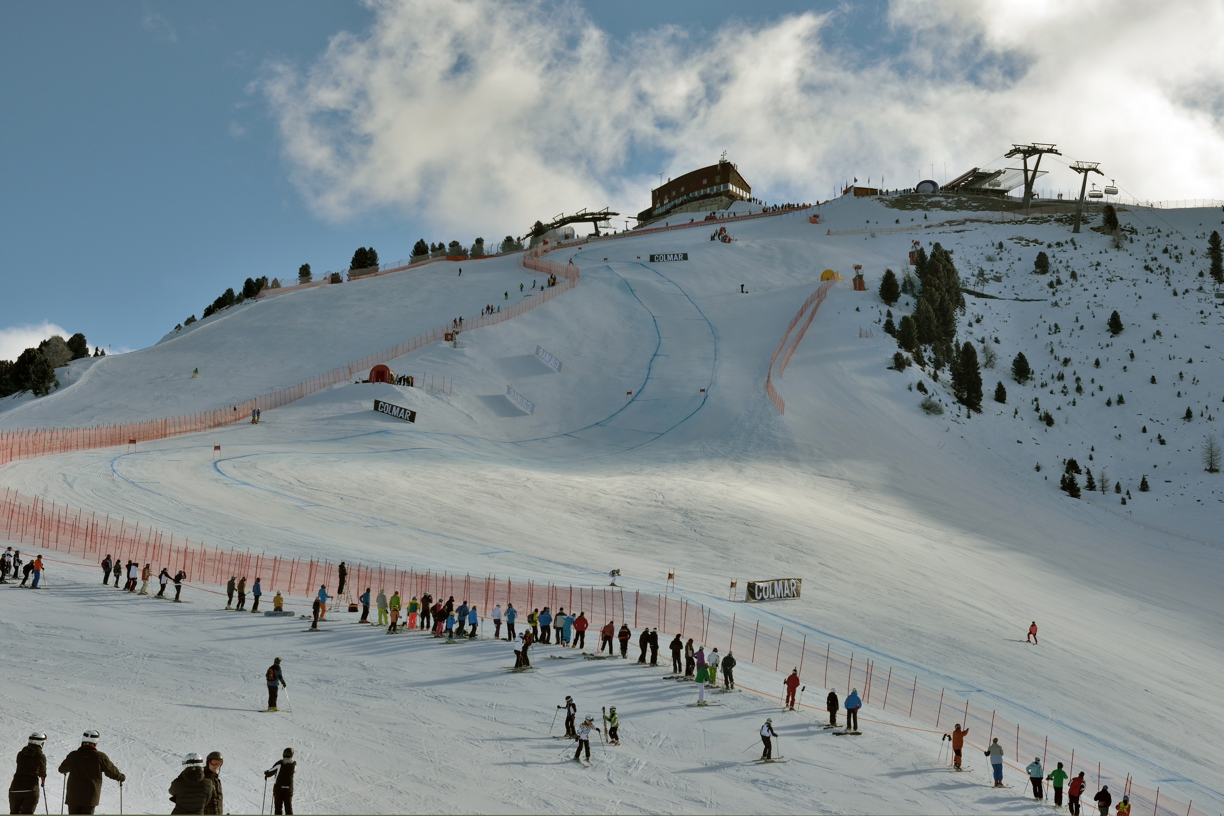 Fis Ski World Cup Val Gardena Ciampinoi start