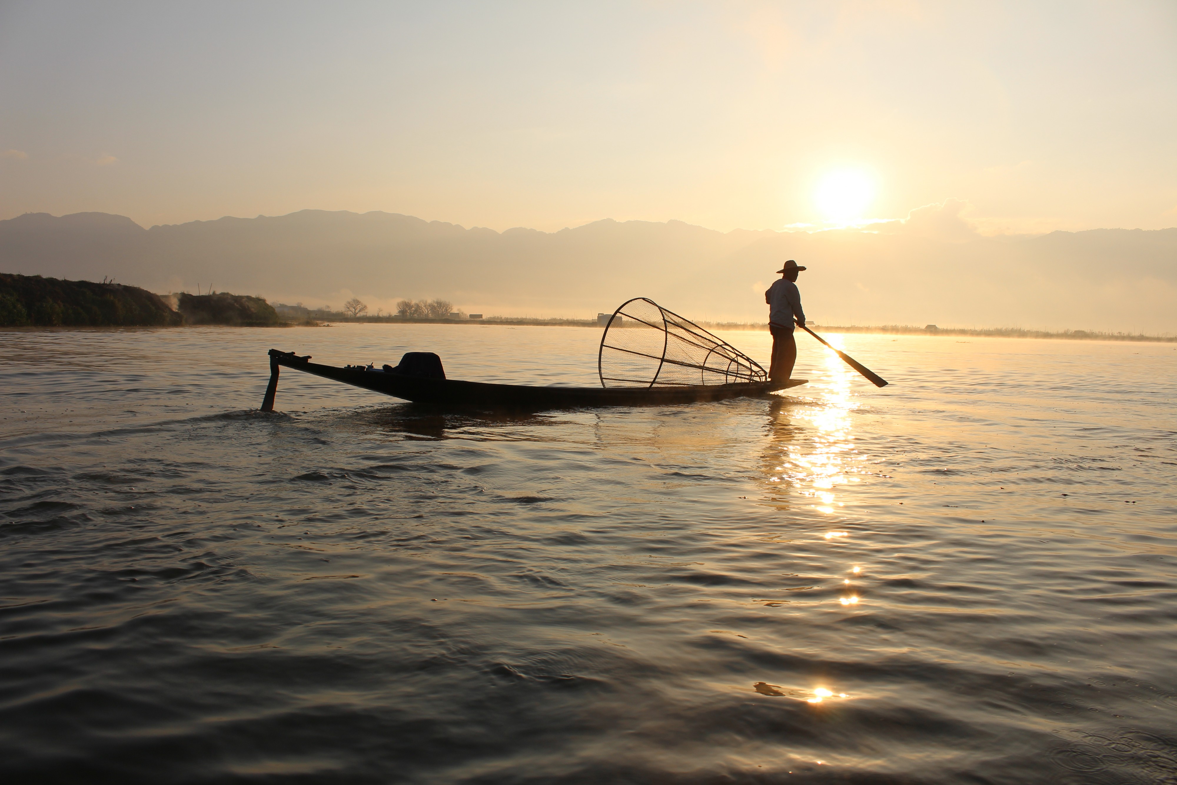 FIsherman at Inle Lake