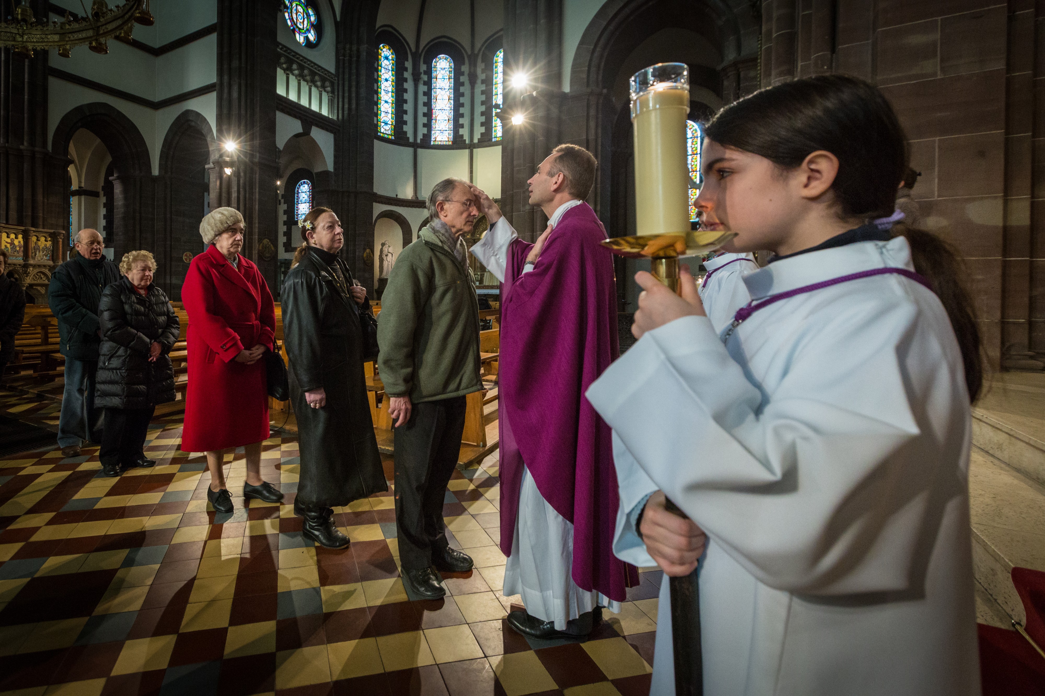 Messe des Cendres Saint-Pierre-le-Jeune Strasbourg 5 mars 2014 03