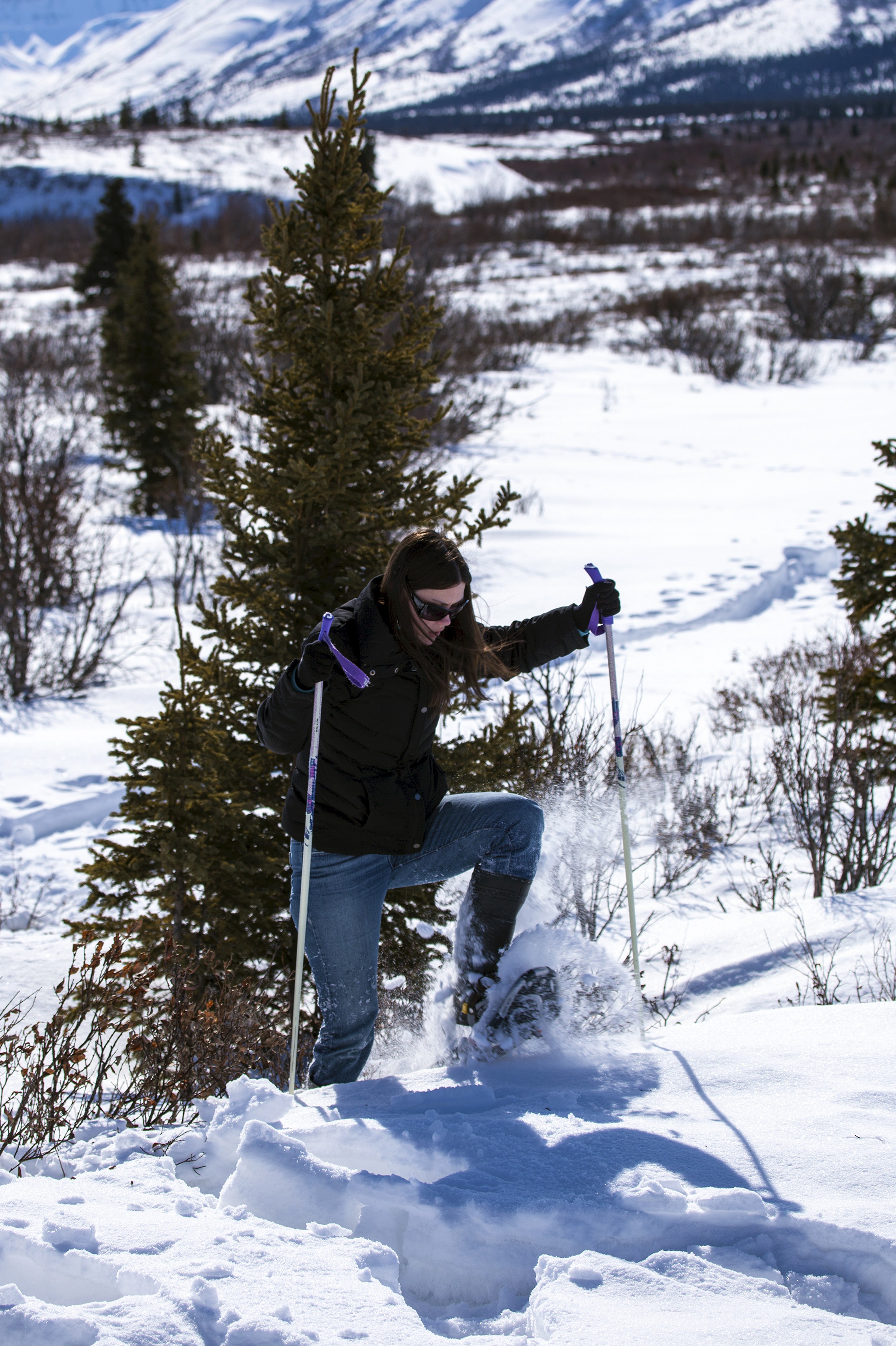 Snowshoeing at Mountain Vista (8642034624)