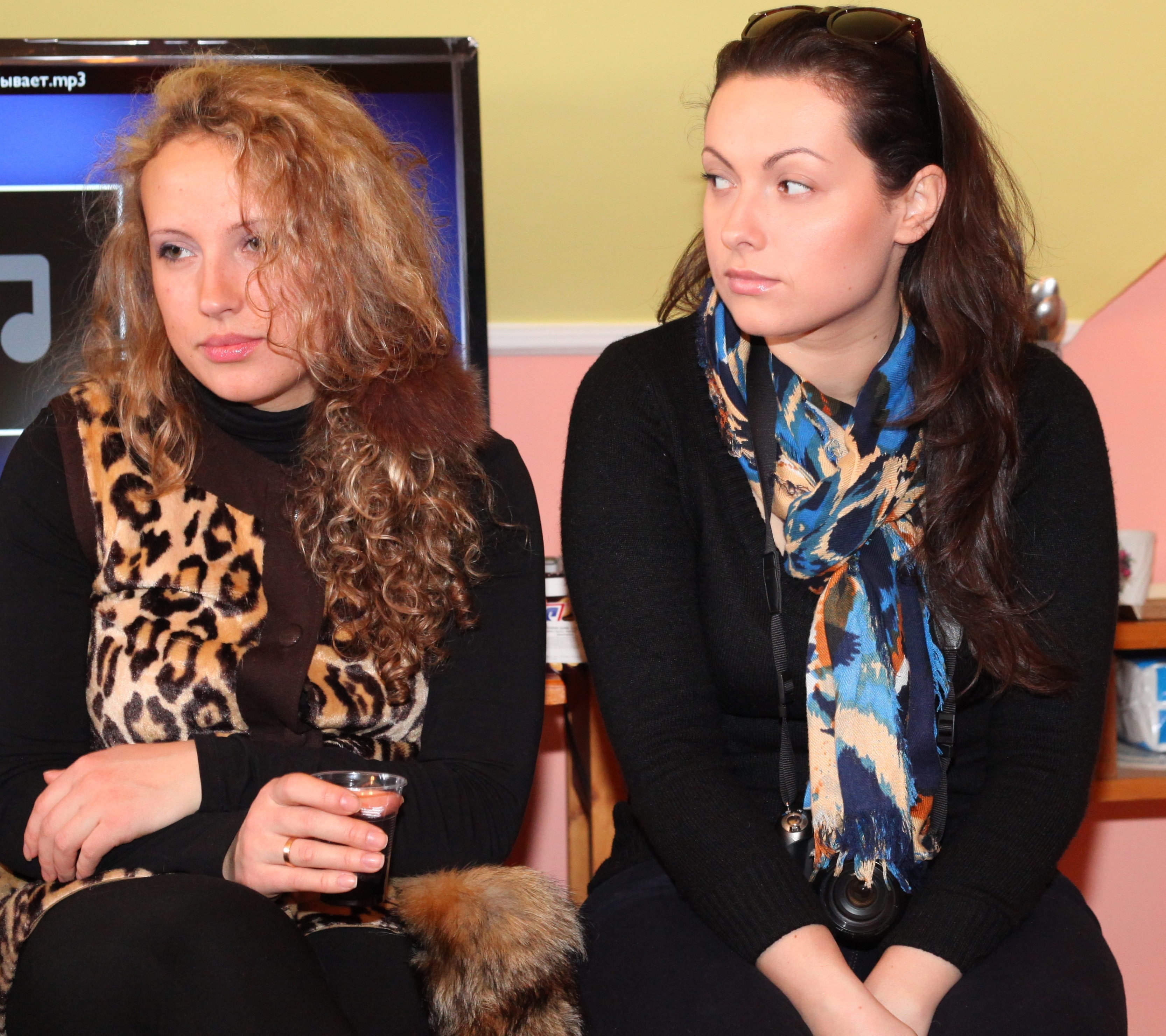 two beautiful women in a Catholic kindergarten, photo 6