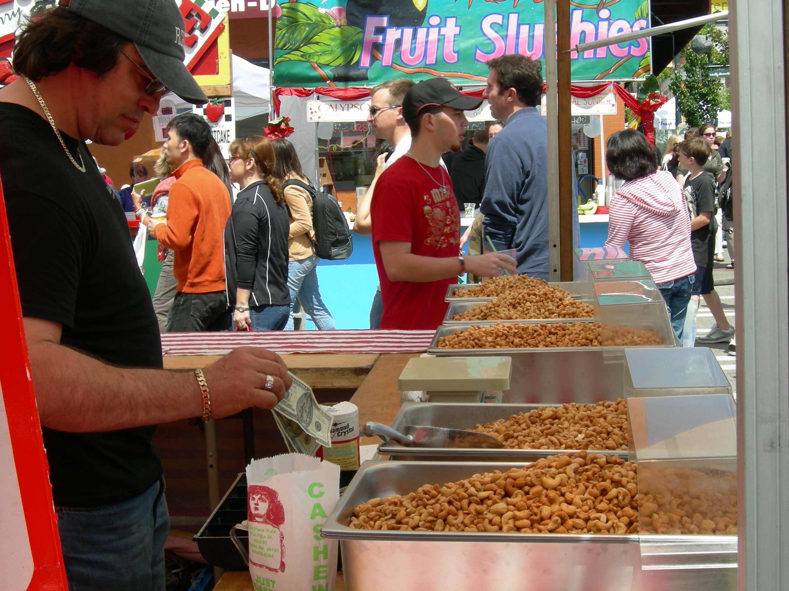 U. Dist. Street Fair 2007 cashews