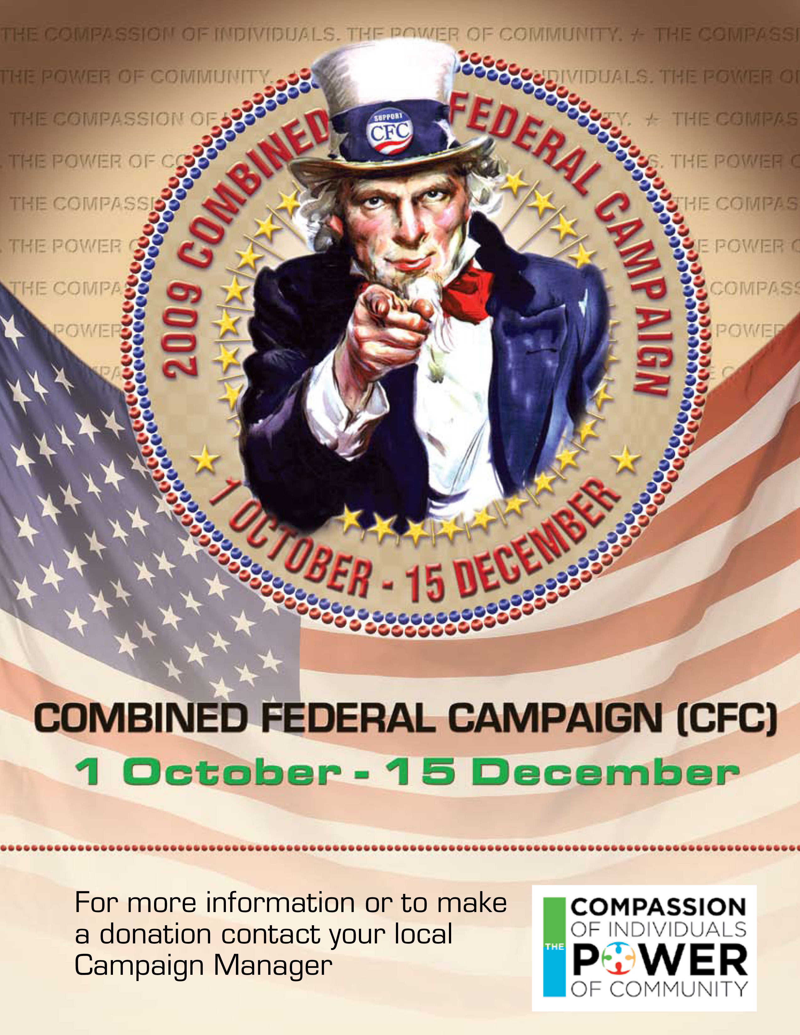US Army 52276 2009 Combined Federal Campaign