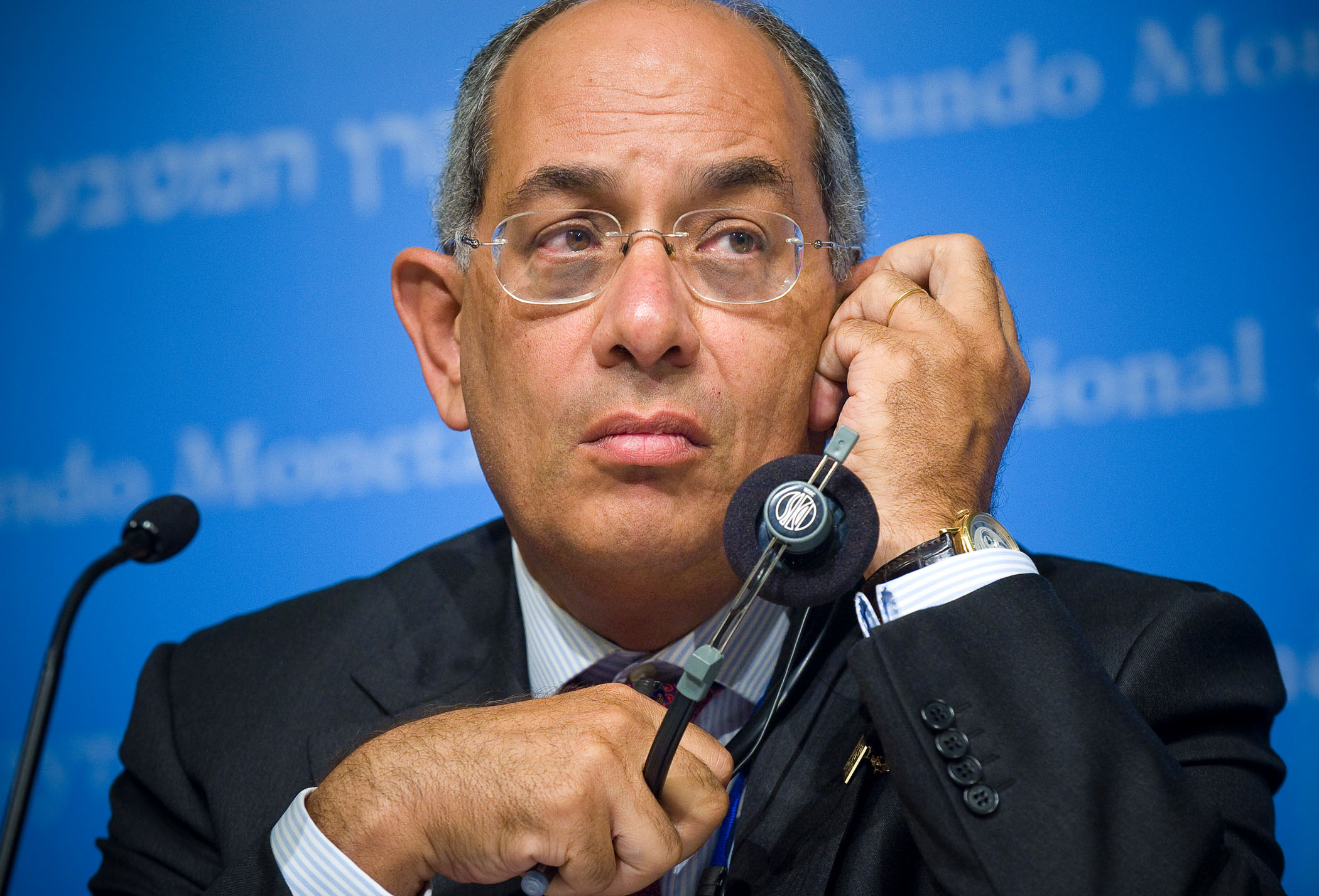 Youssef Boutros-Ghali, IMF 982008IMFC1Presser lg