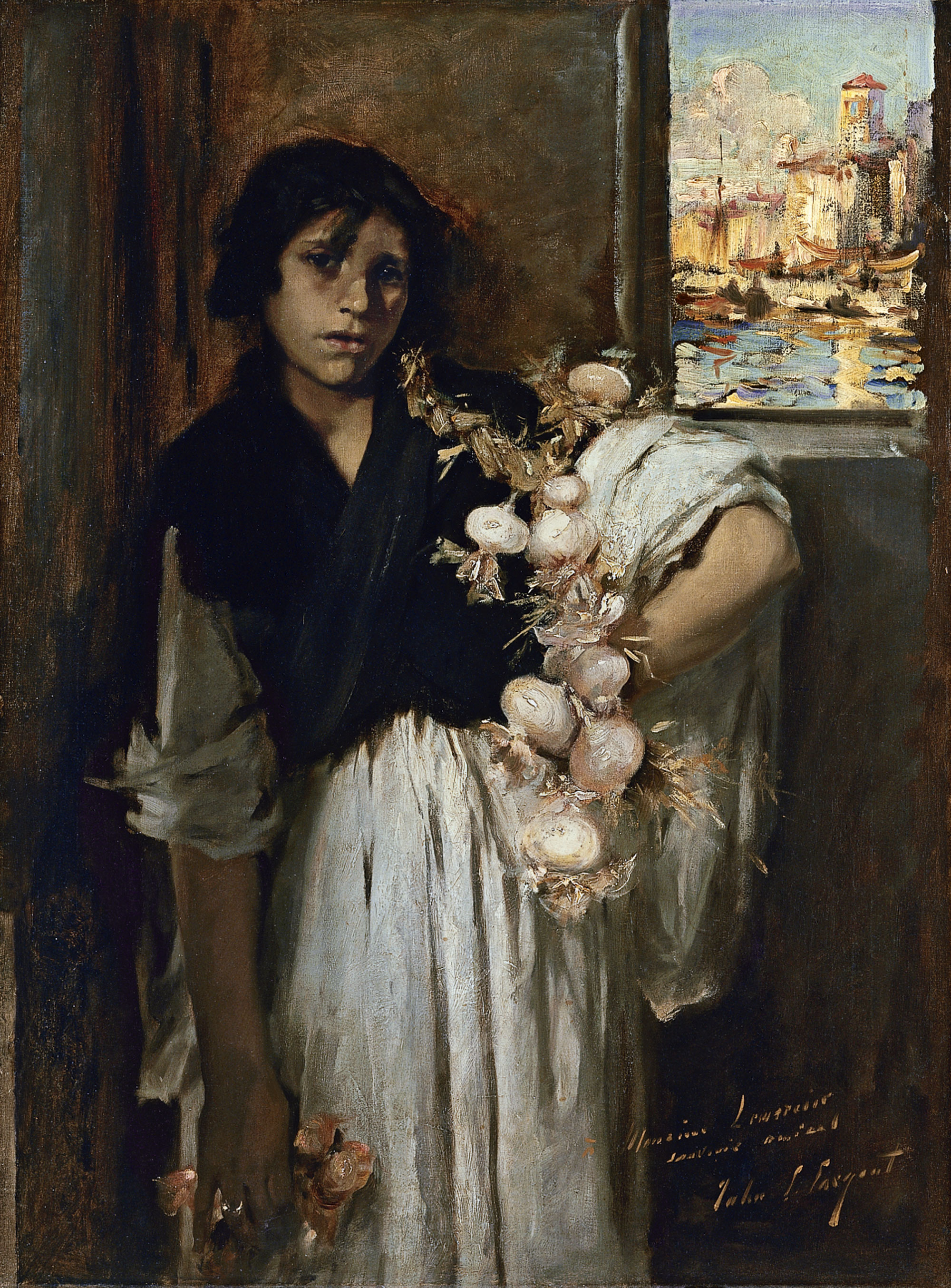 John Singer Sargent - Venetian Onion Seller