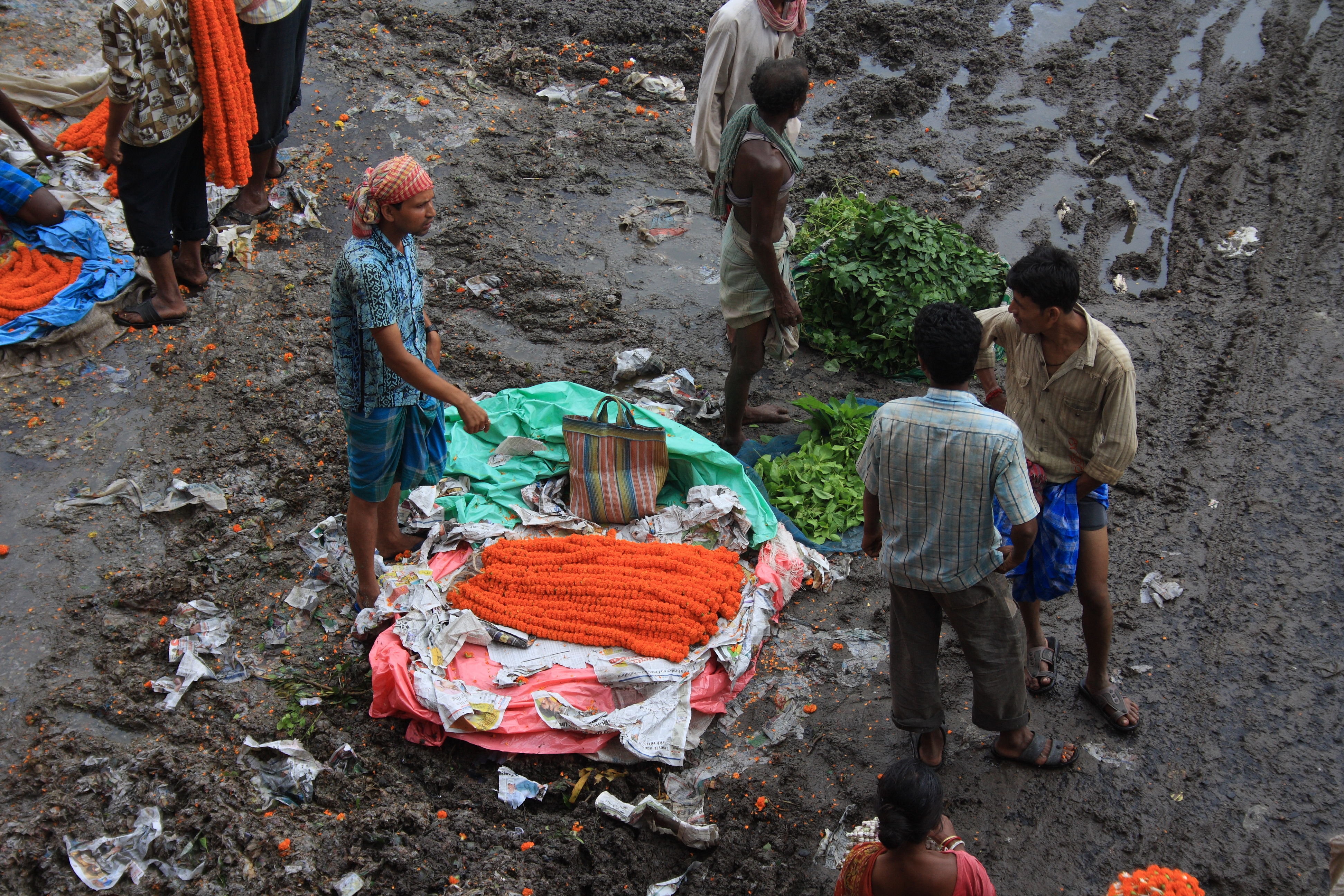 Kolkata Flower Vendor