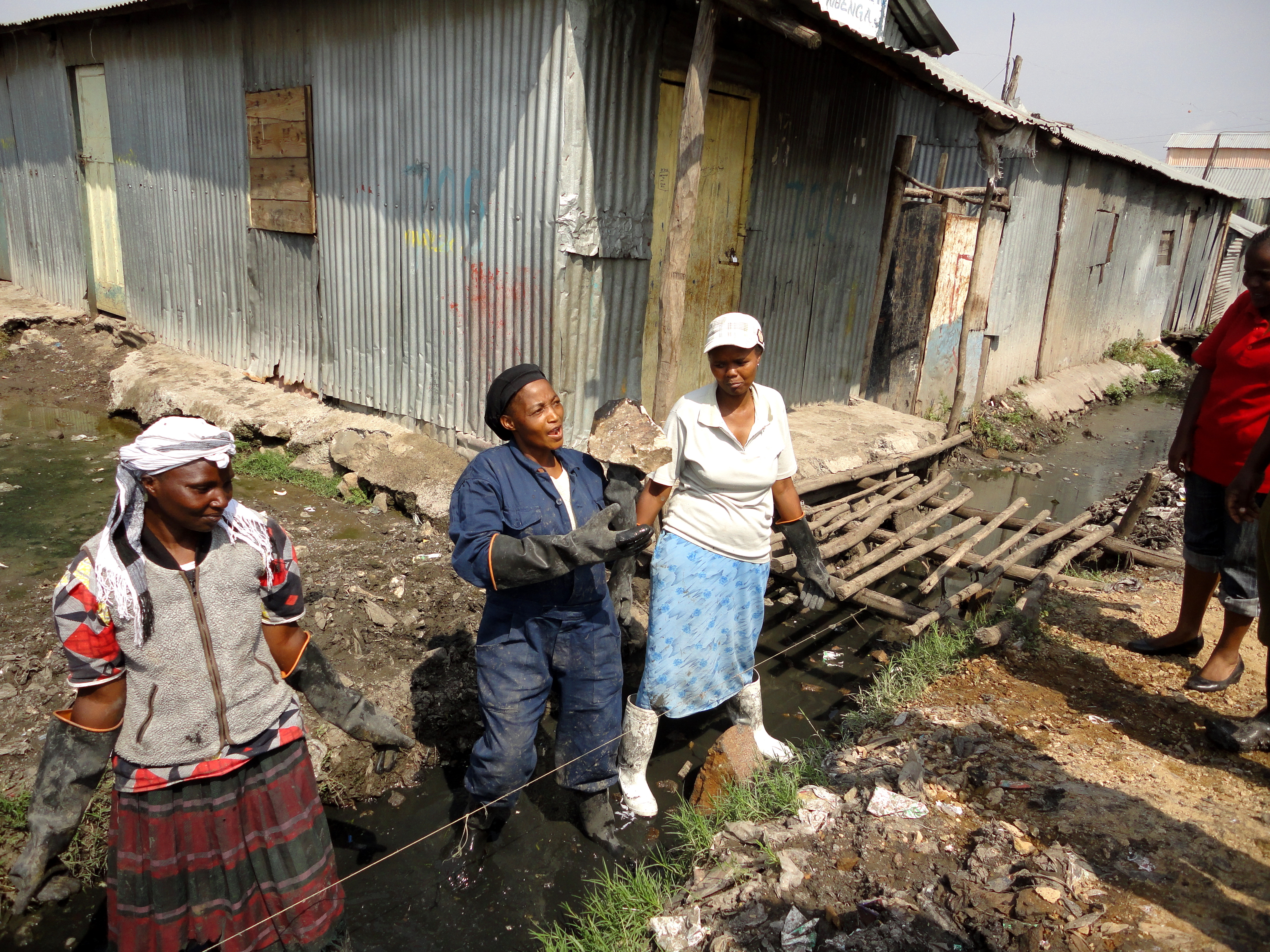 Oxfam East Africa - Cleaning up the community