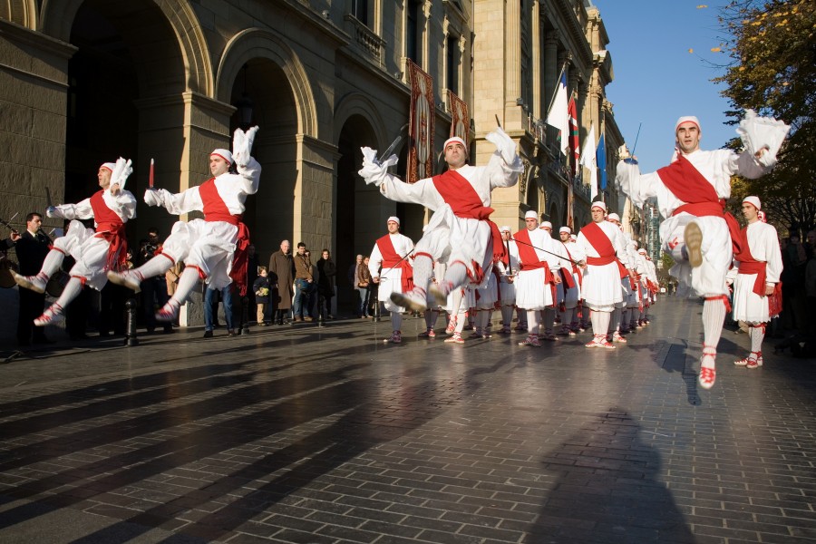 Basque dancers