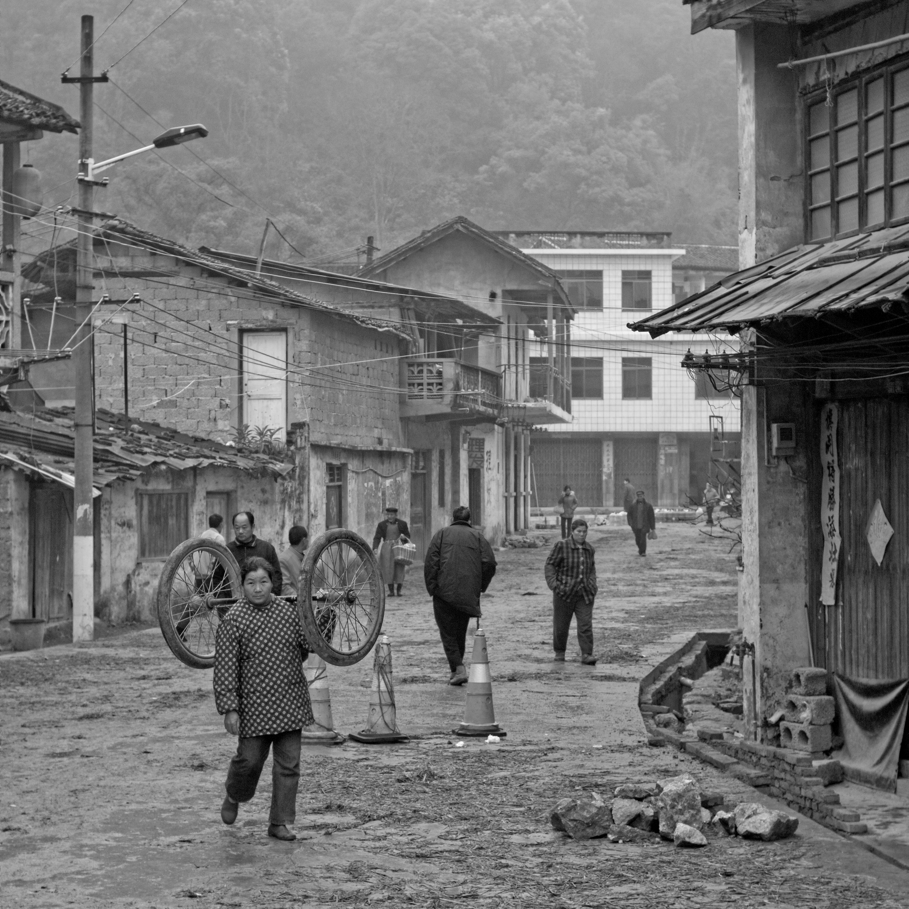Street of a Chinese village