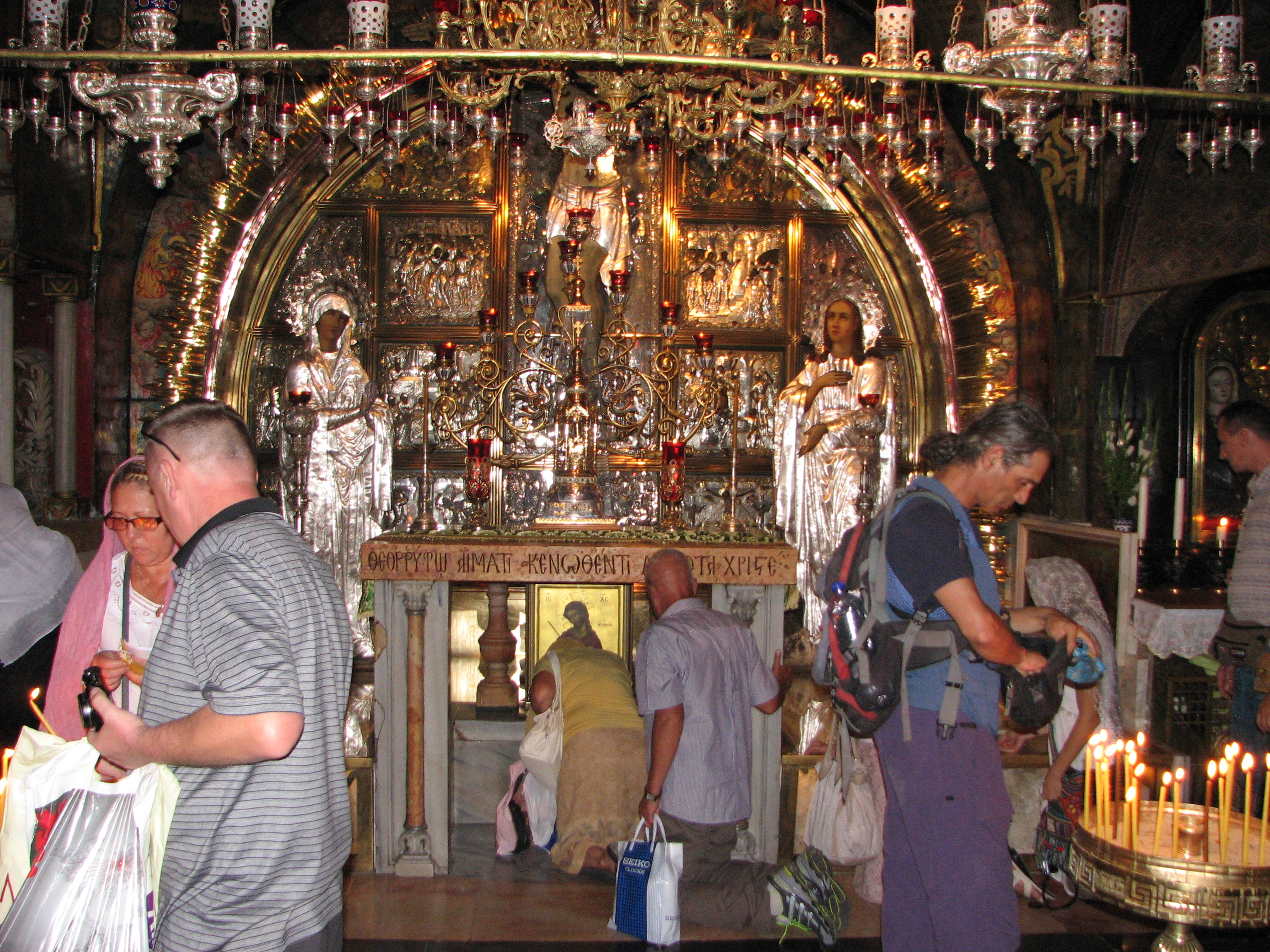 Christian pilgrims in Jerusalem, Israel, 2011, photo 12