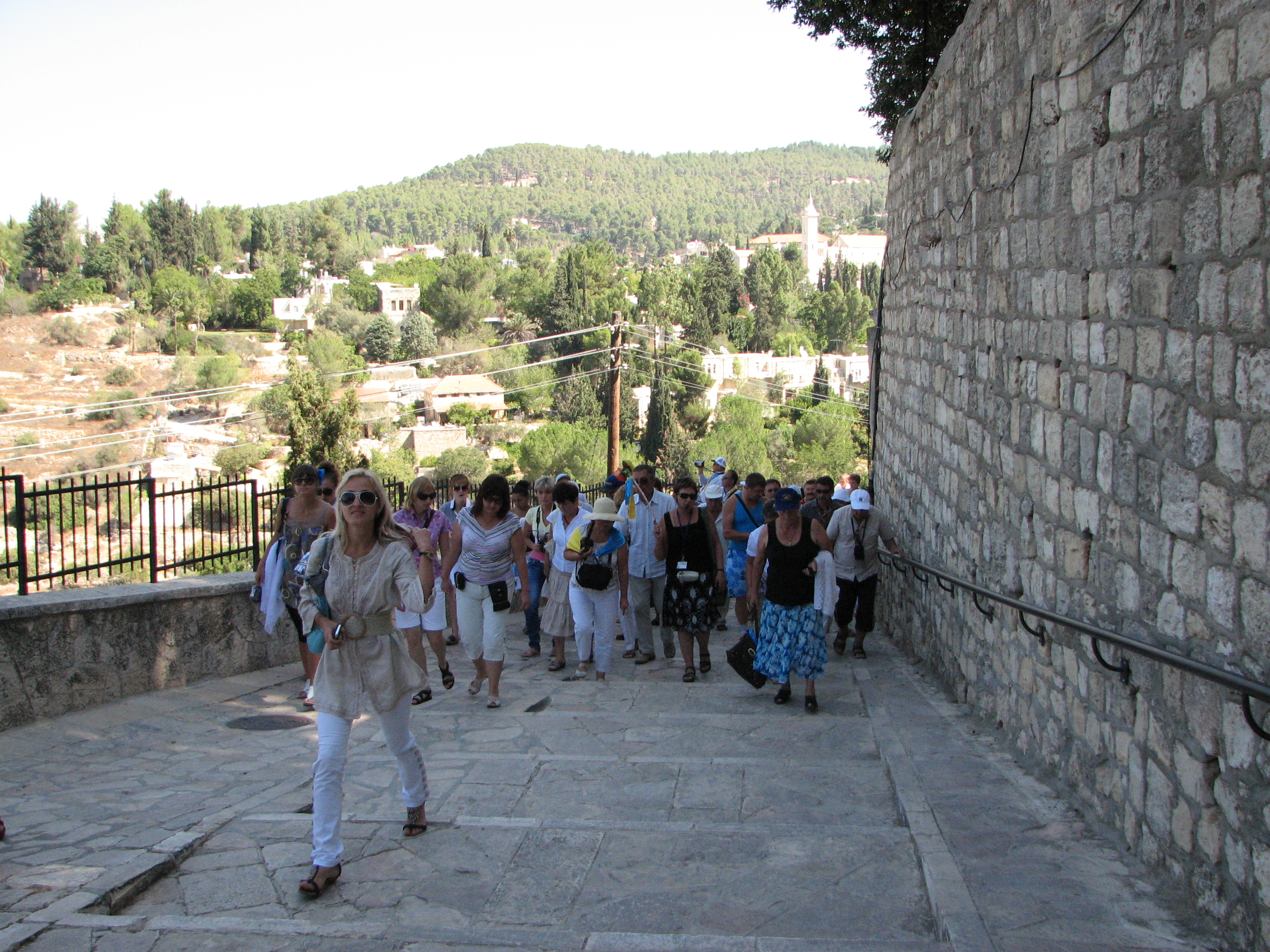 Christian pilgrims in Jerusalem, Israel, 2011, photo 8