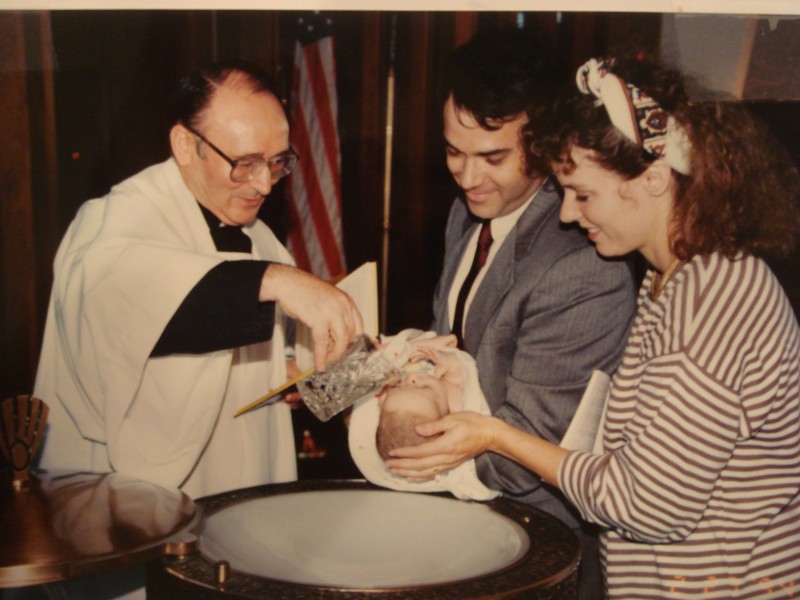 Baptism in a Catholic Church DSC02749