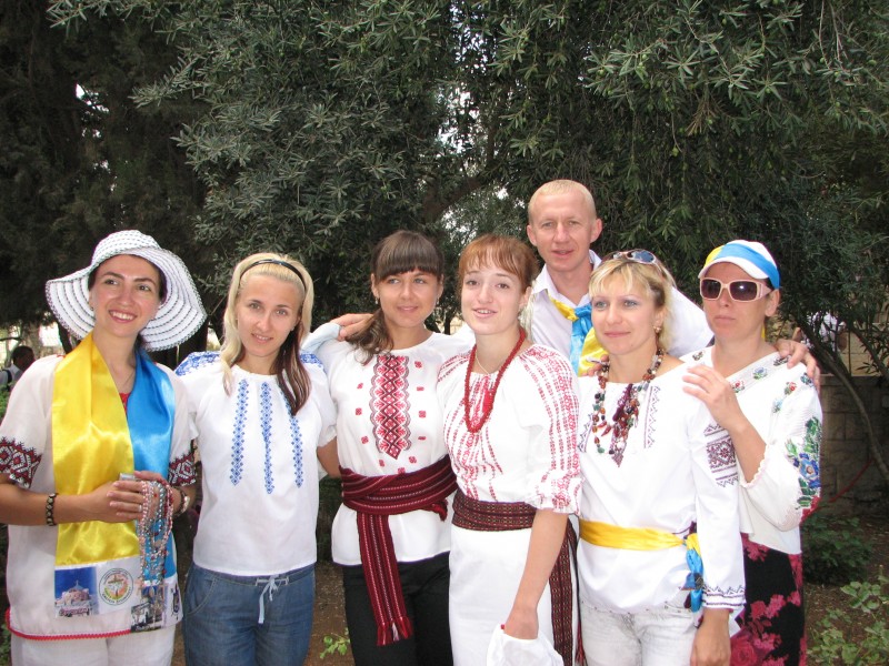 Christian pilgrims in Jerusalem, Israel, 2011, photo 40