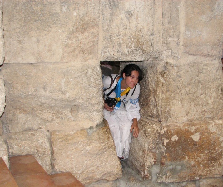 It is said to be the eye of a needle (gate) in Jerusalem, Israel, 2011, photo 24