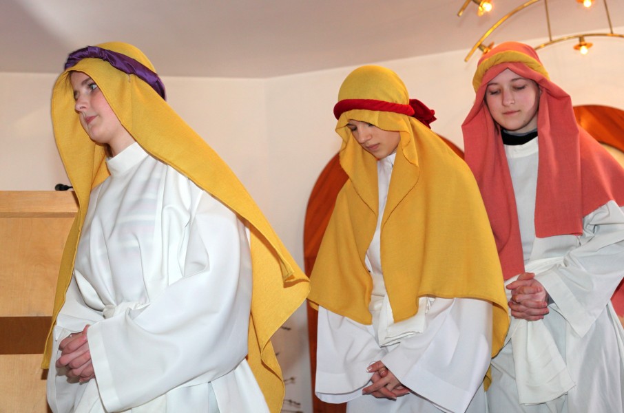 the Passion of the Christ performance in a Catholic Church, photo 2