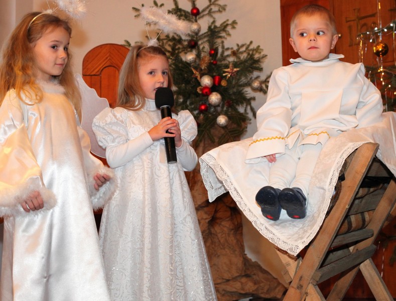 the nativity scene in a Catholic kindergarten, photo 5