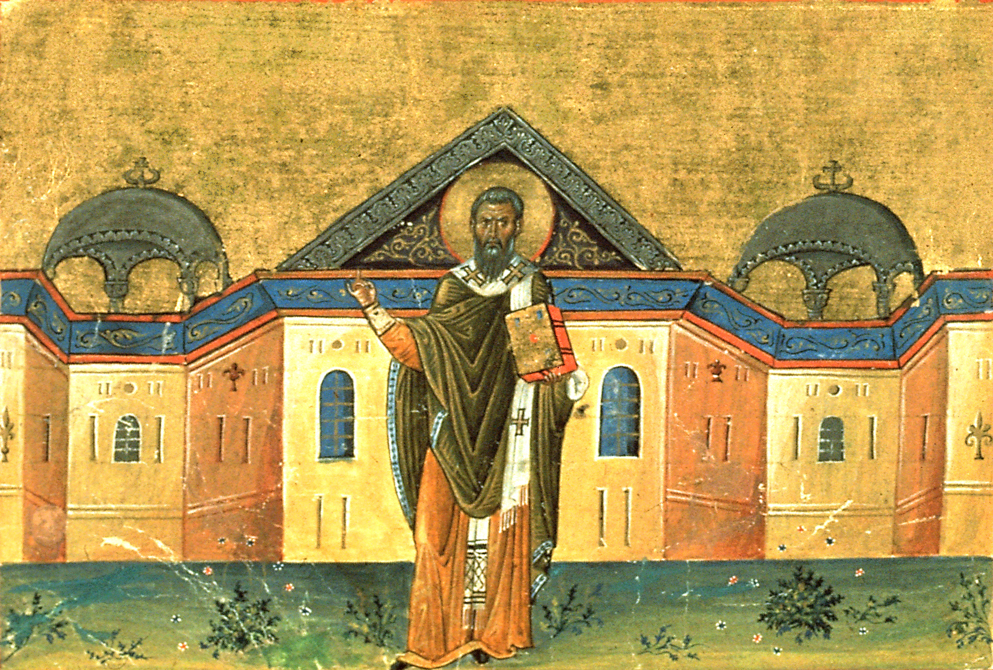 Gregory of Nyssa (Menologion of Basil II)