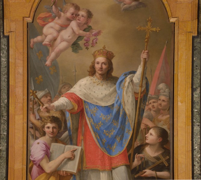Picture of St. Louis of the French,foreground