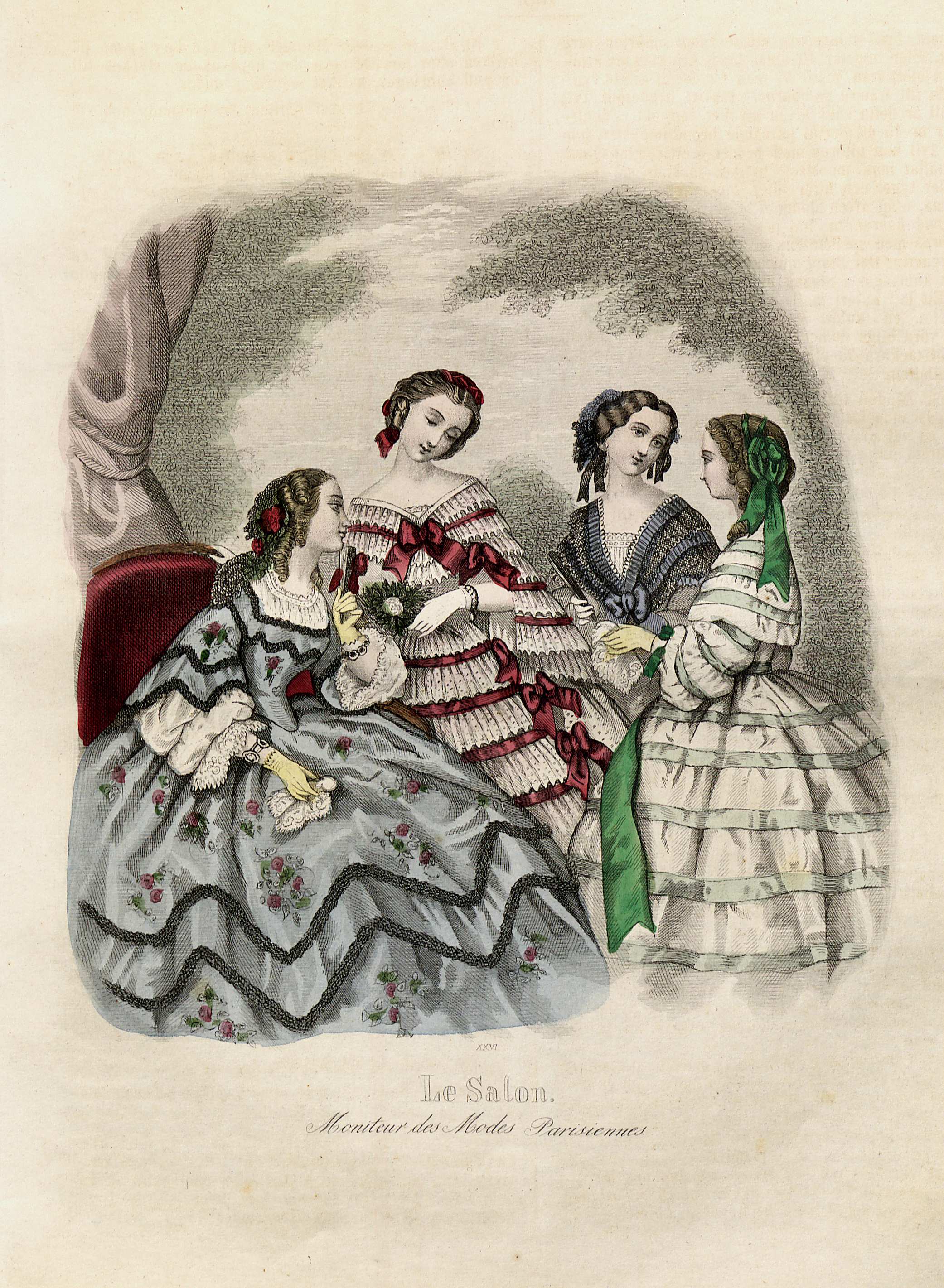 Nyaste journal för damer 1859, illustration nr 14