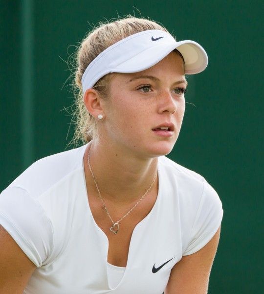 Katie Swan 3, 2015 Wimbledon Qualifying - Diliff