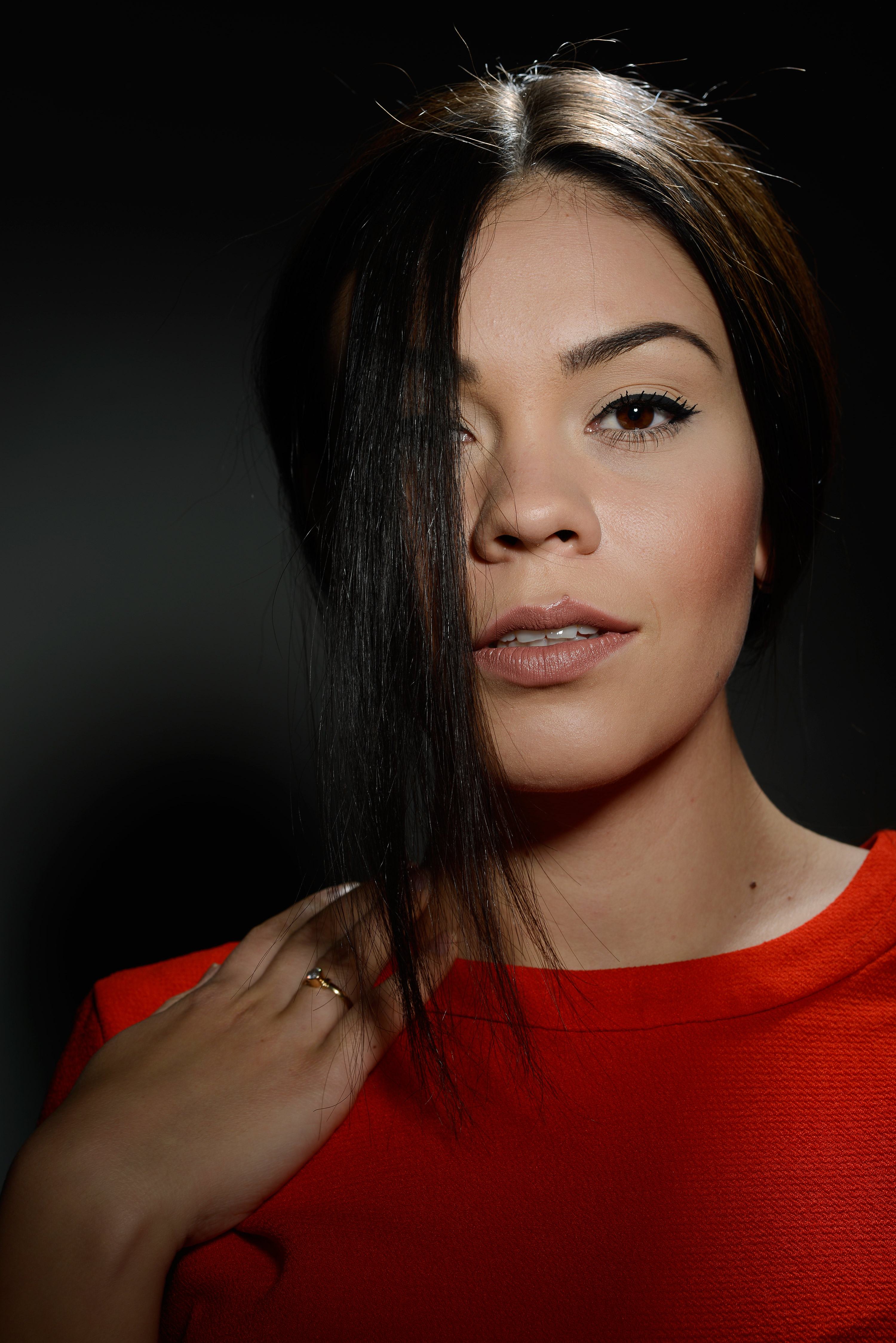 Studio portrait photography